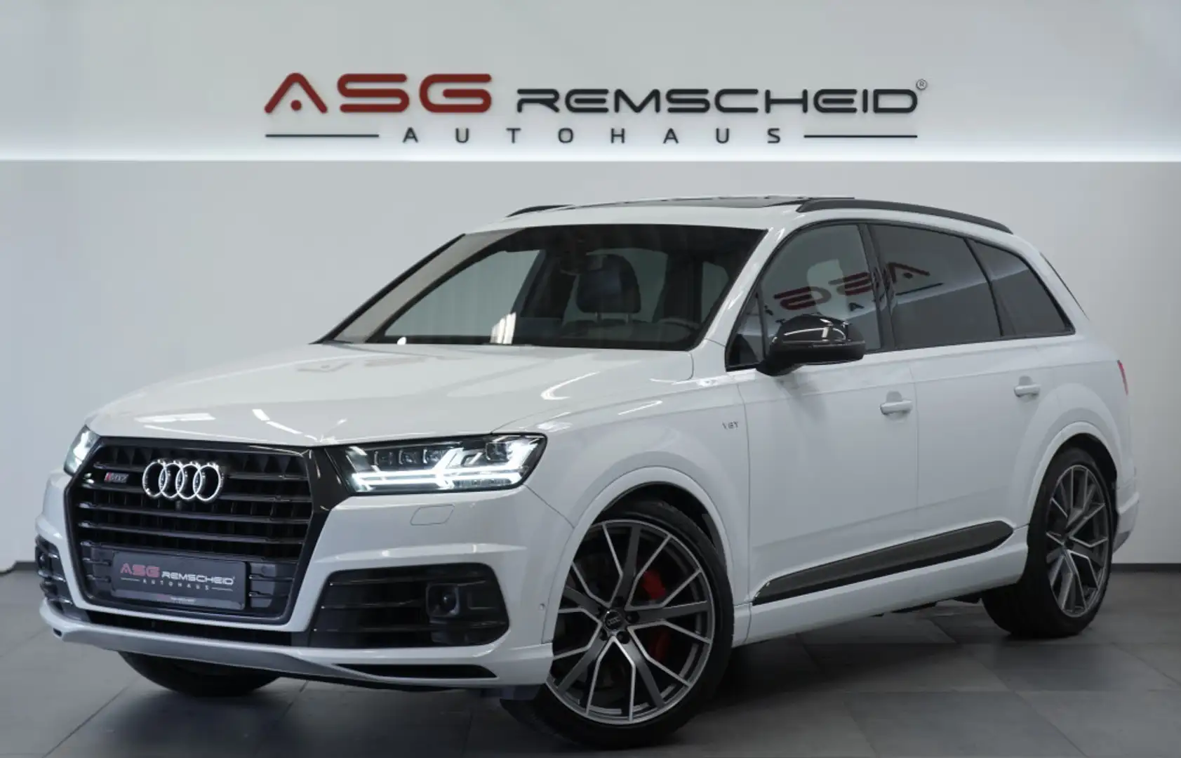 Audi SQ7 V8 TDI q. 1.H *22 *AHK*LUFT*Pano*Standhzg Blanco - 1