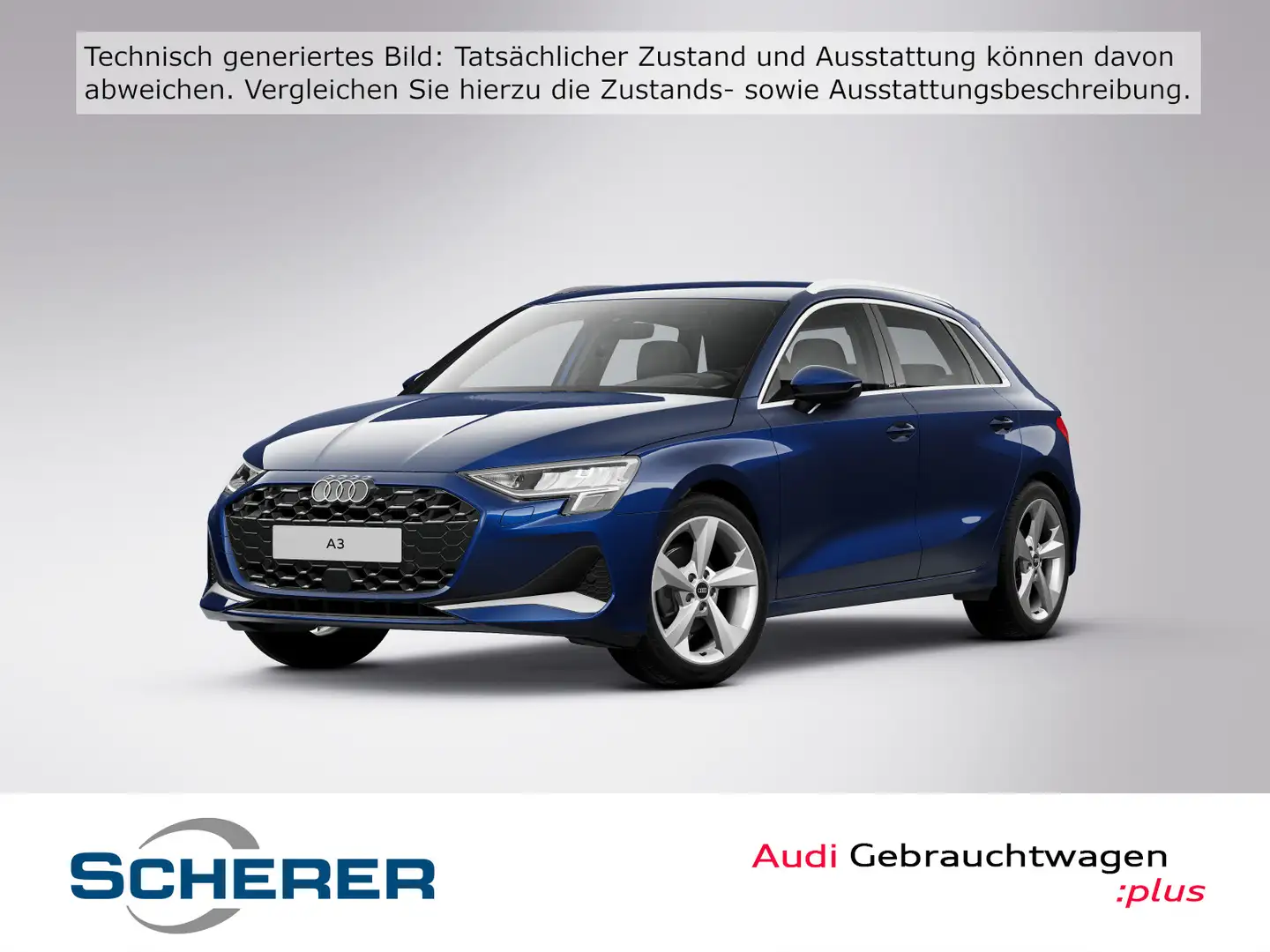 Audi A3 advanced 30 TFSI S tronic KAMERA AC Blau - 1