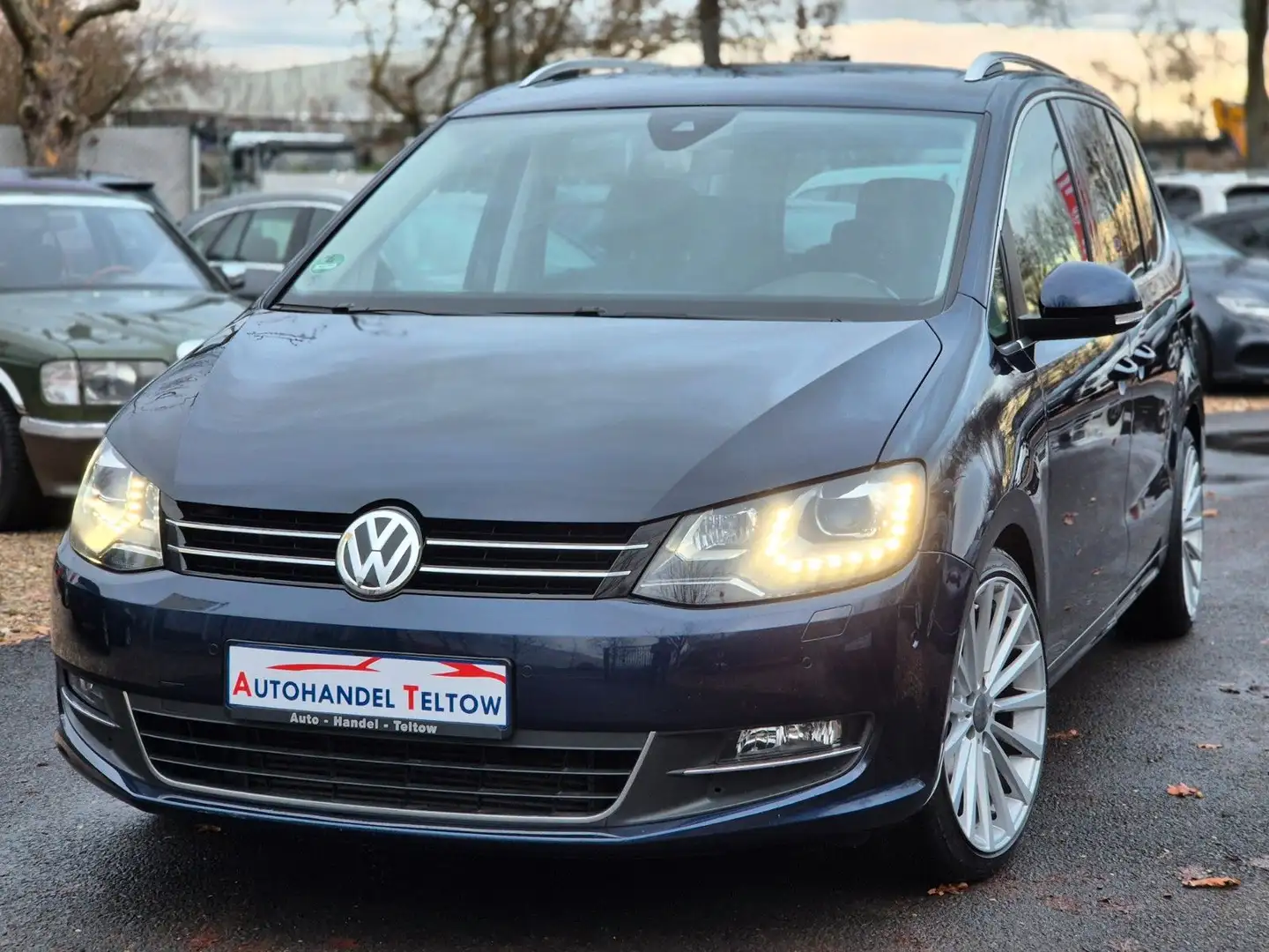 Volkswagen Sharan Highline *7-Sitzer *AHK *Standheizung Albastru - 1