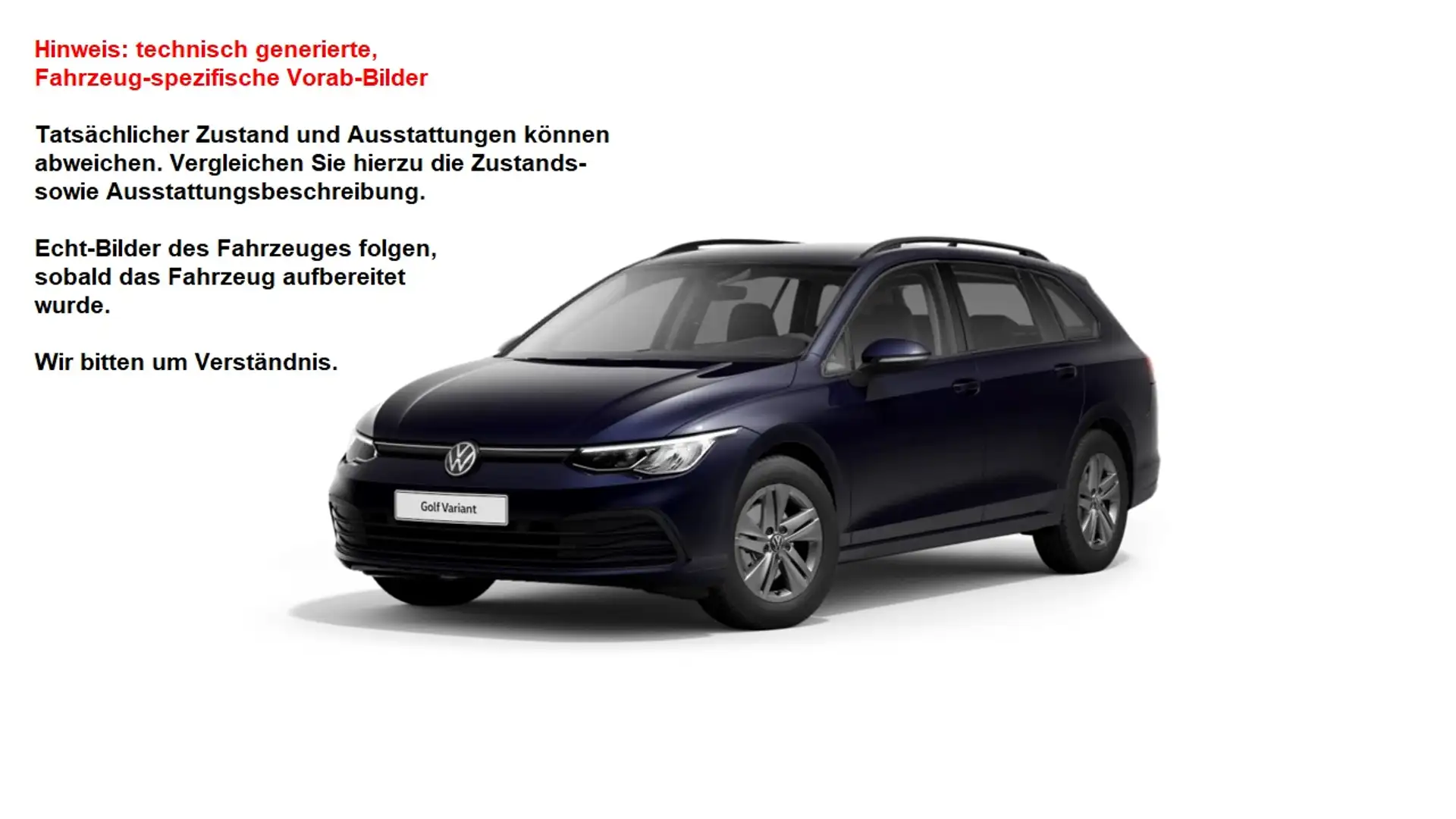 Volkswagen Golf Variant Life 16"LM Navi LED+ AC+ 4PDC FSE+ SHzg Bleu - 1