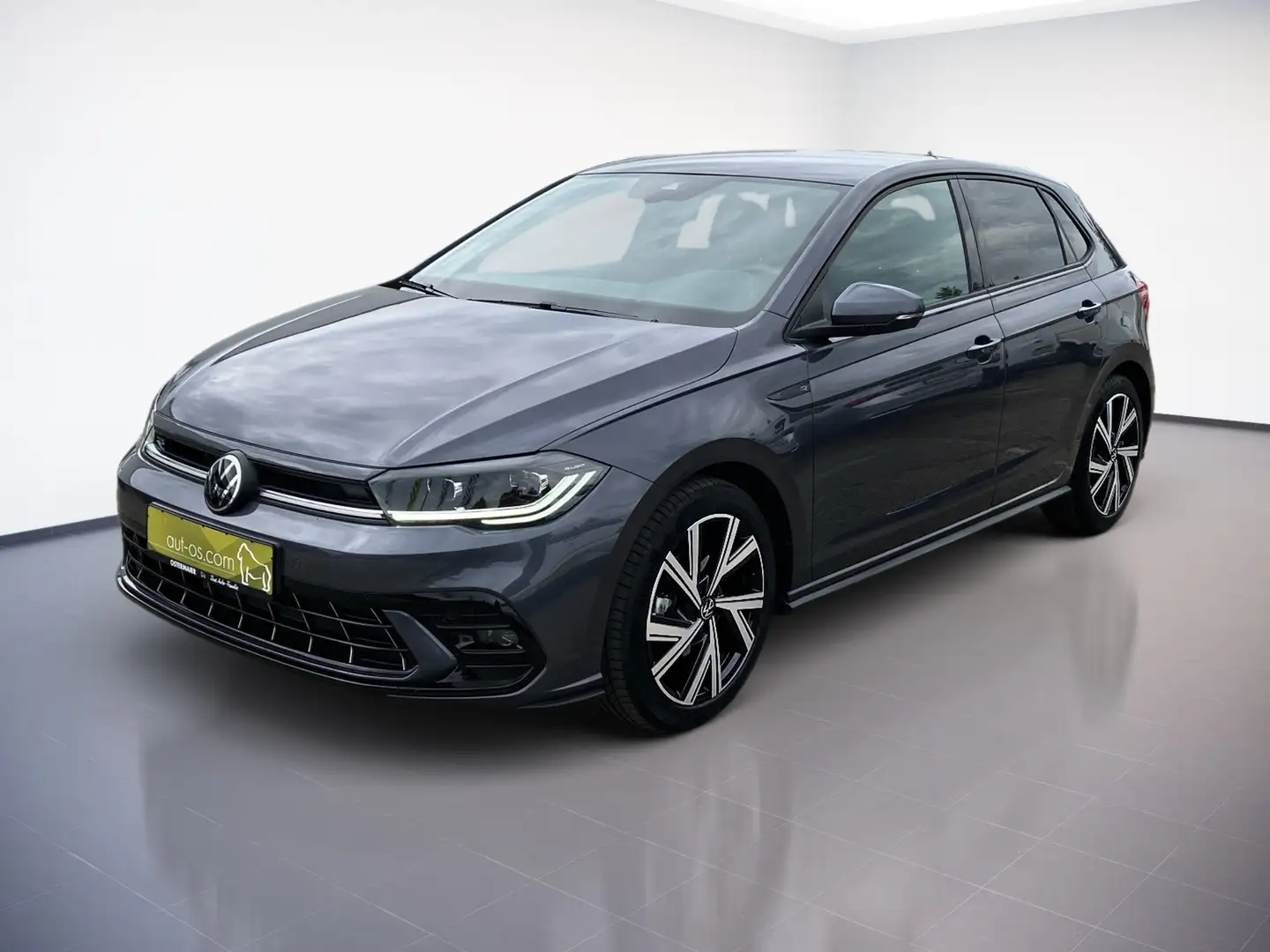 Volkswagen Polo R-LINE 1.0TSI 116PS.DSG.MATRIX.NAVI.CLIMA.VIRTUAL. Grijs - 2
