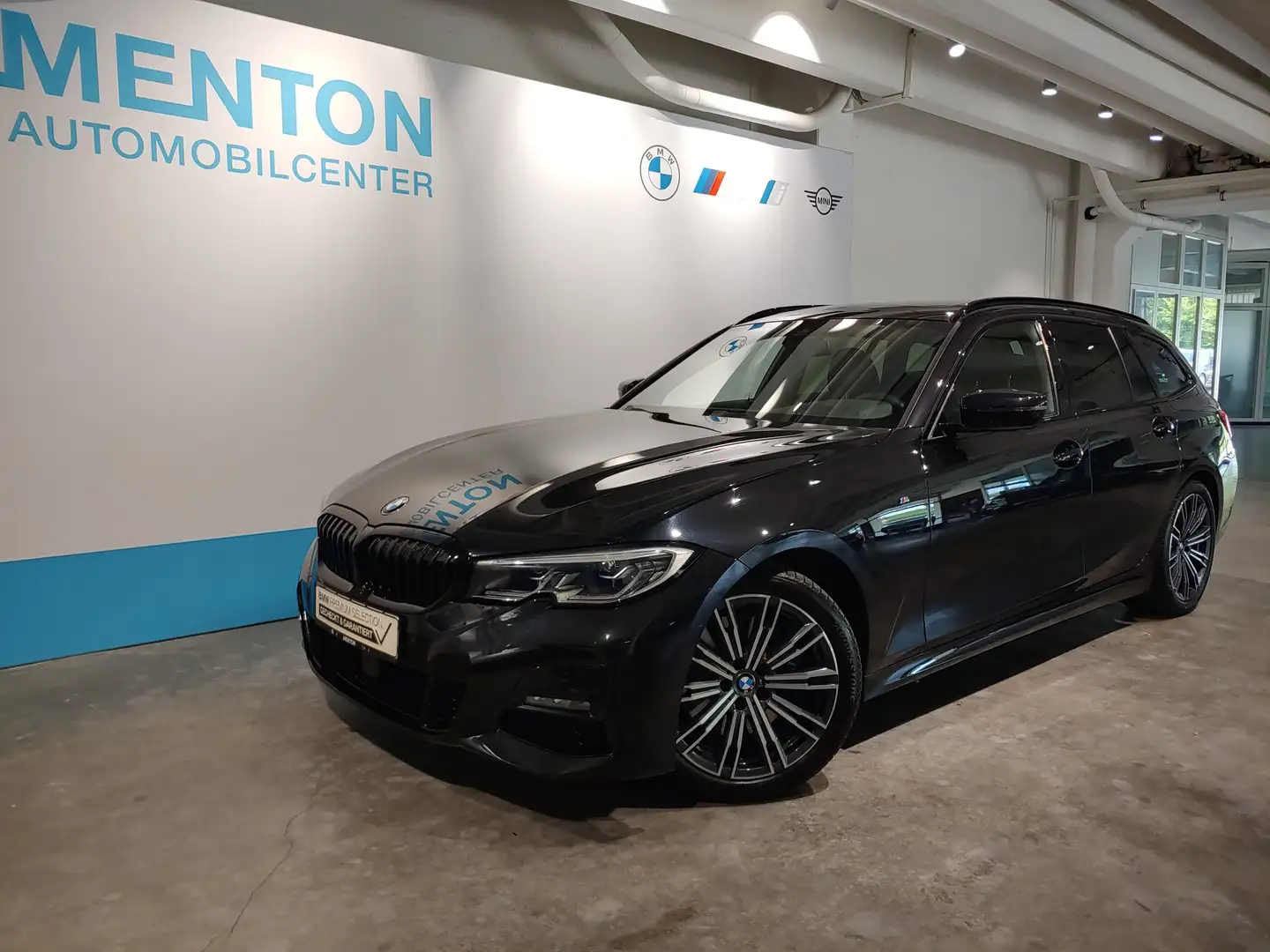BMW 320 d M Sport/Head-Up/HK/HiFi/DAB/Shz Schwarz - 2