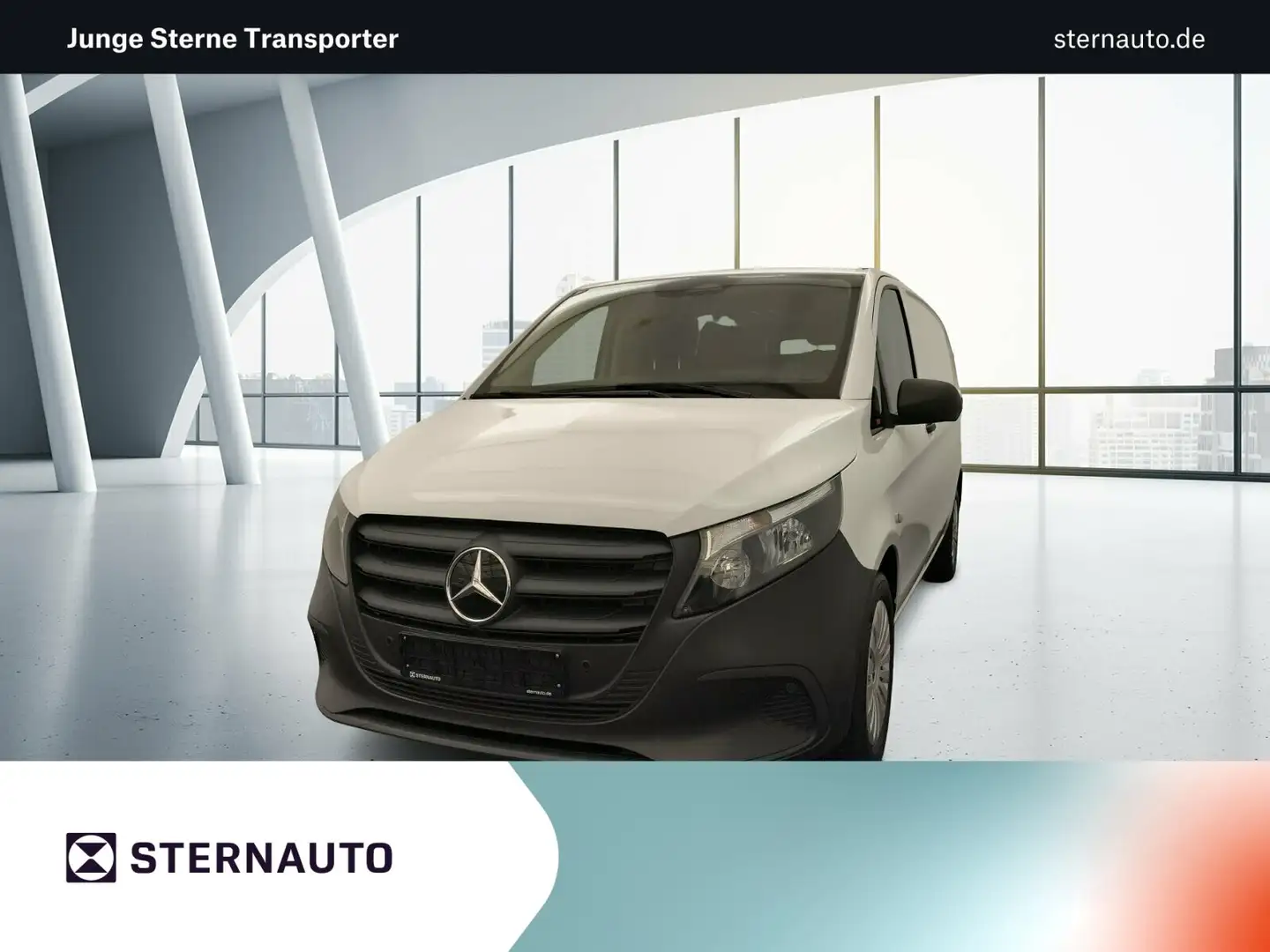 Mercedes-Benz Vito Vito 116 KA/L Autom. Navi Klima KAM Pro  Basic Weiß - 1