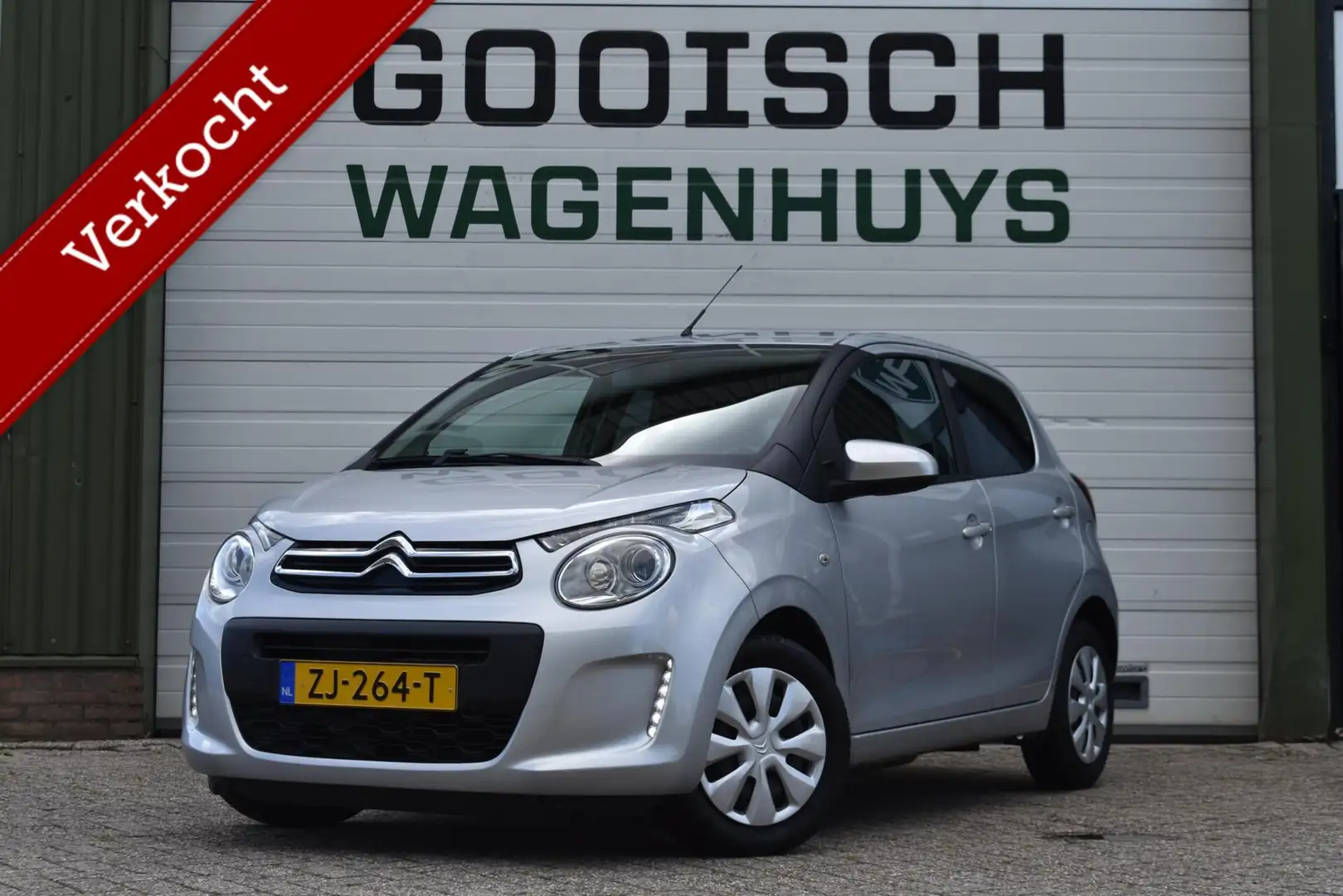 Citroen C1 1.0 VTi Feel | Airco | Cruise Control | Bluetooth Grijs - 1
