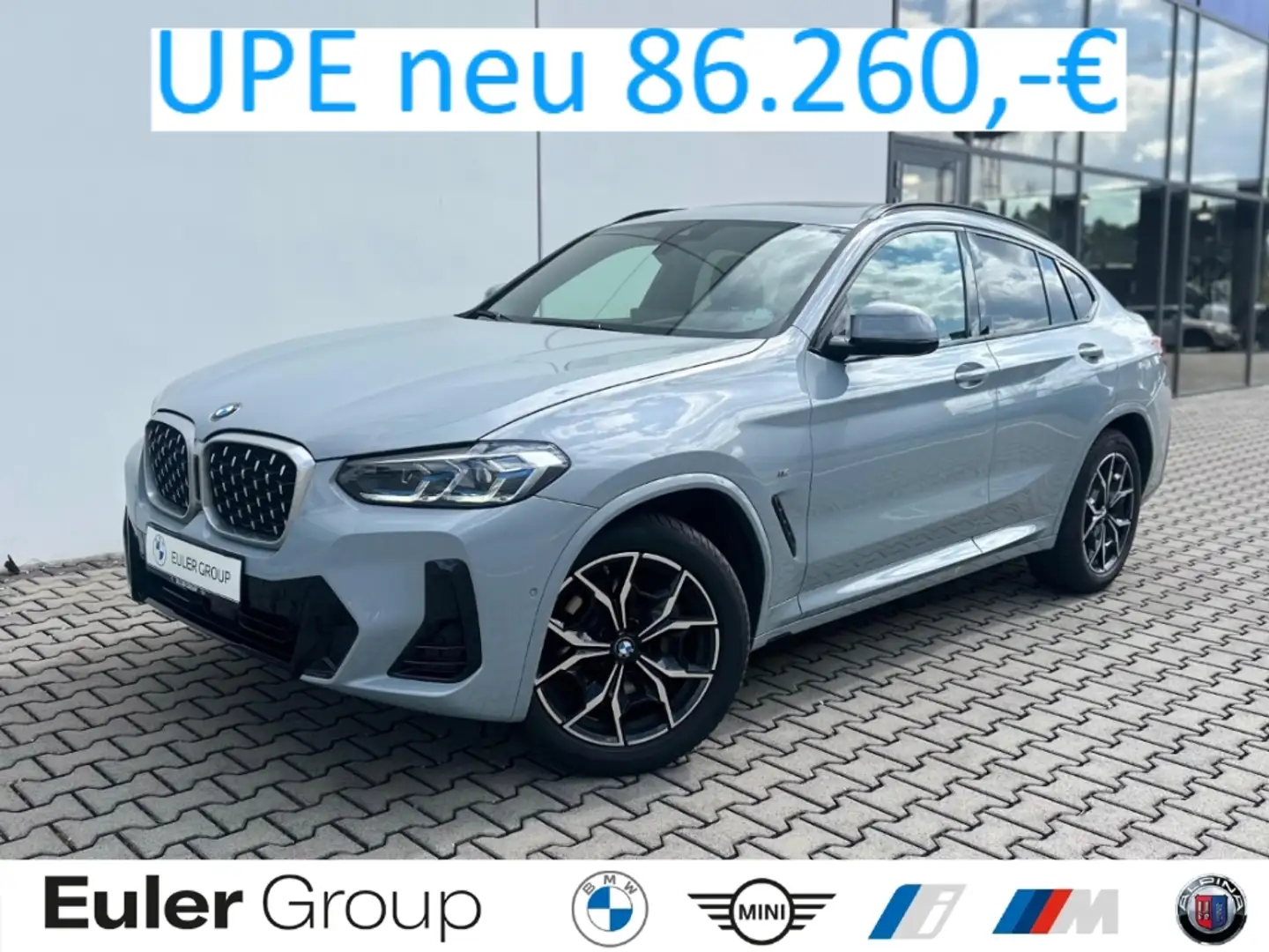 BMW X4 xDrive30d M Sport Pano Laser HUD LCProf ACC HiFi I Gris - 1