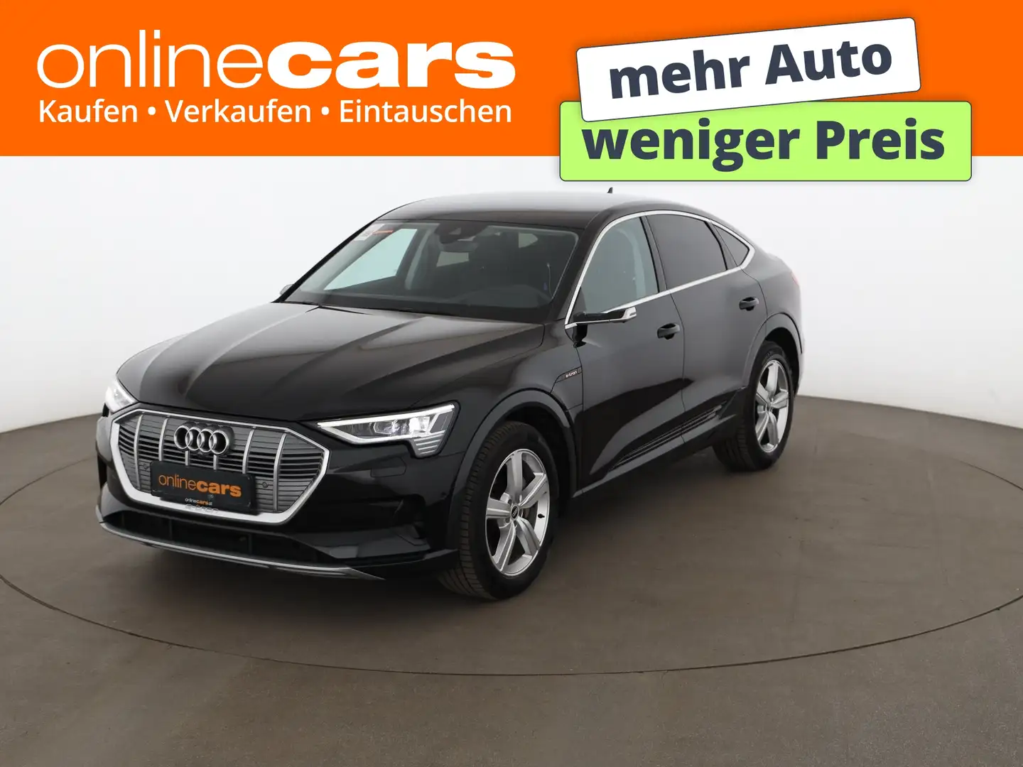 Audi e-tron SB 55 quattro advanced 95kWh Aut LED LEDER Schwarz - 1