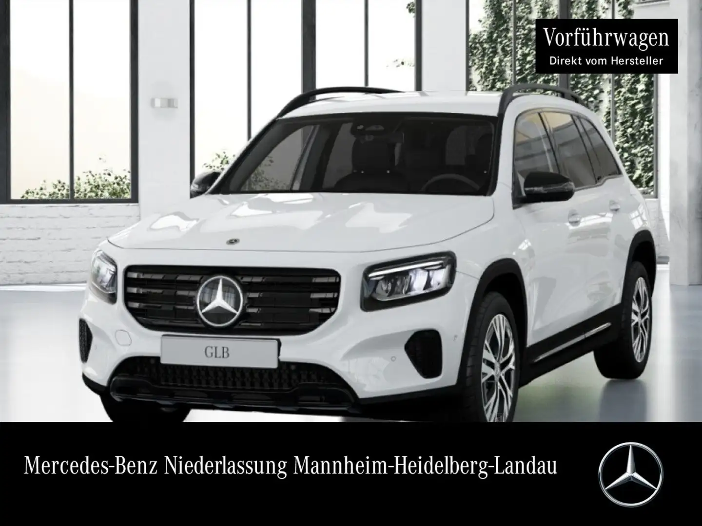 Mercedes-Benz GLB 200 PROGRESSIVE+NIGHT+AHK+LED+KAMERA+TOTW+7G Weiß - 1
