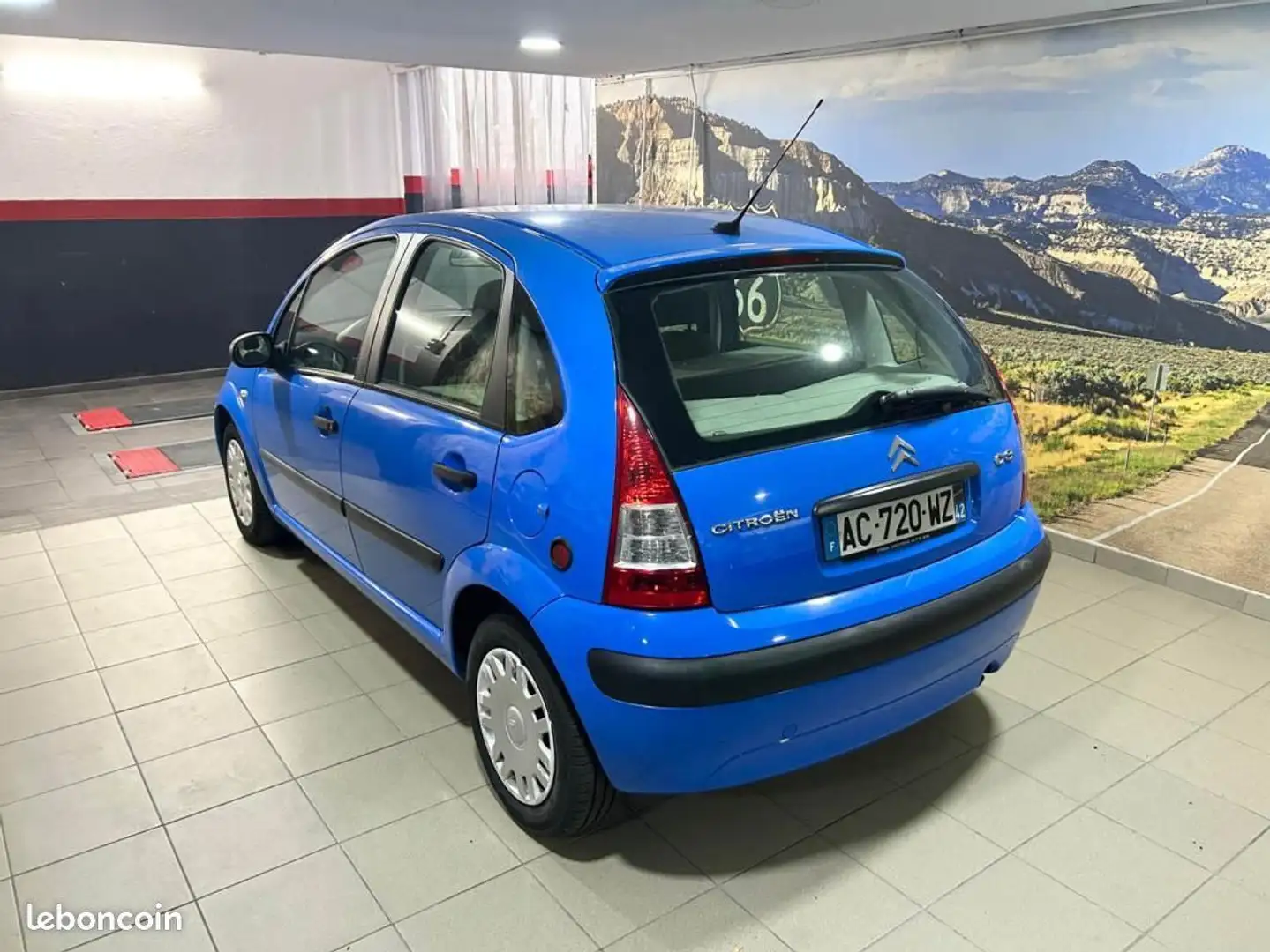 Citroen C3 Citroën 1.1I ENTREPRISE Bleu - 2