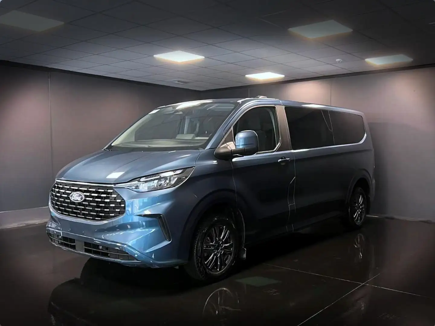 Ford Tourneo Custom 320 2.0 EcoBlue 136CV aut. PL Titanium Blau - 1