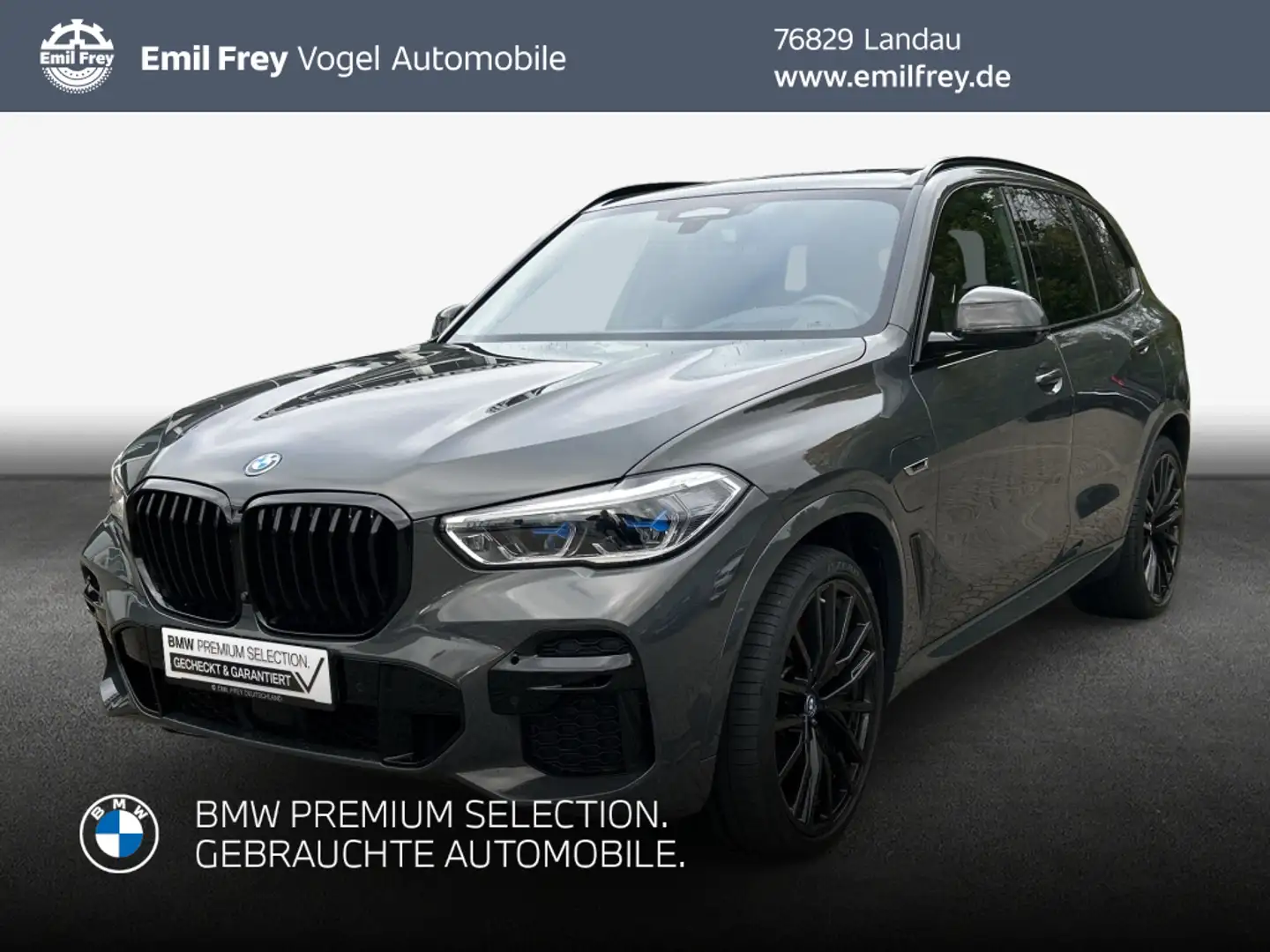 BMW X5 xDrive45e Laserlicht* SHZ* Head-Up* Grau - 1