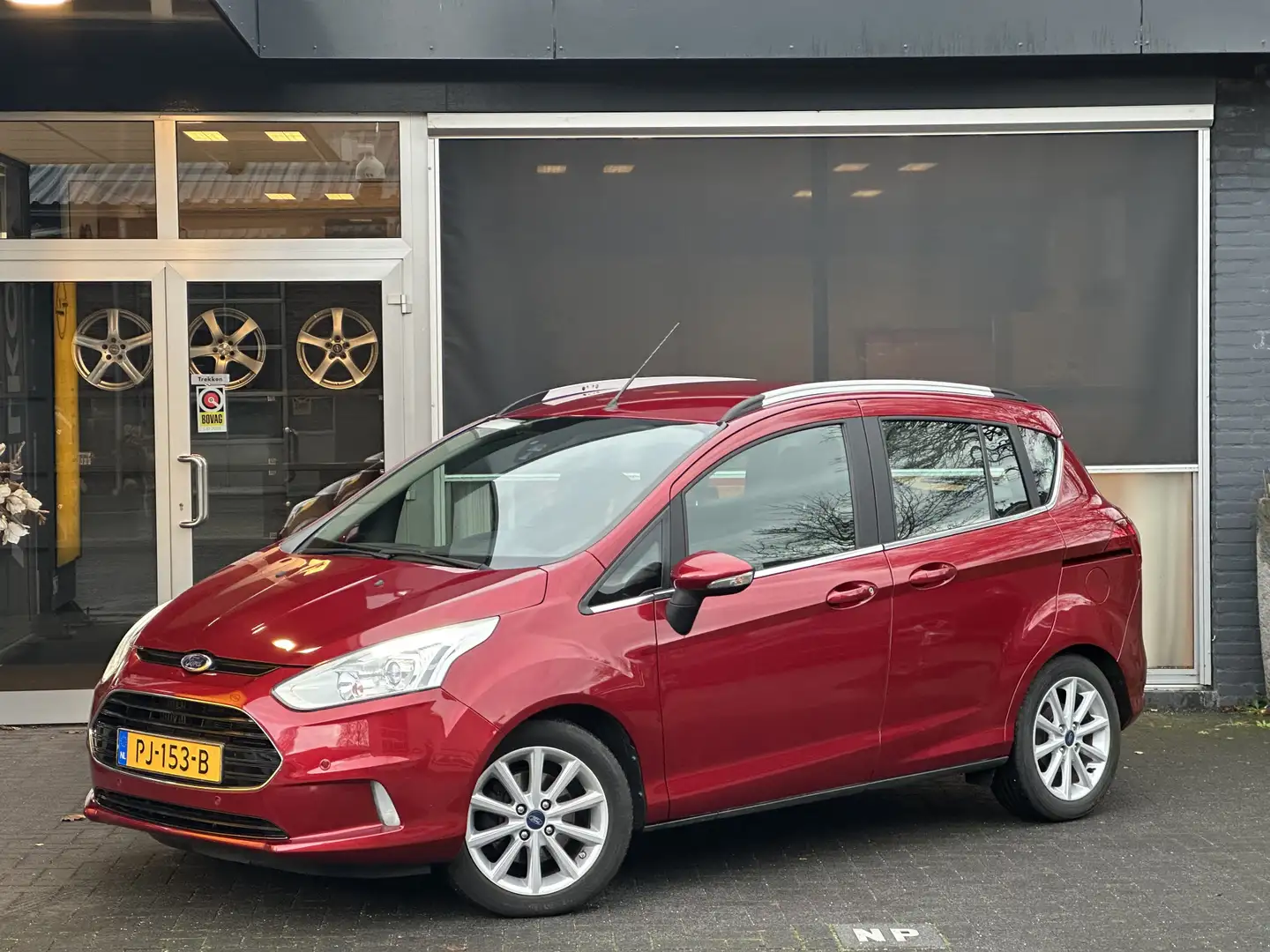 Ford B-Max 1.0 EcoBoost Titanium CLIMA / CRUISE / NAVI / AFNE Rouge - 1