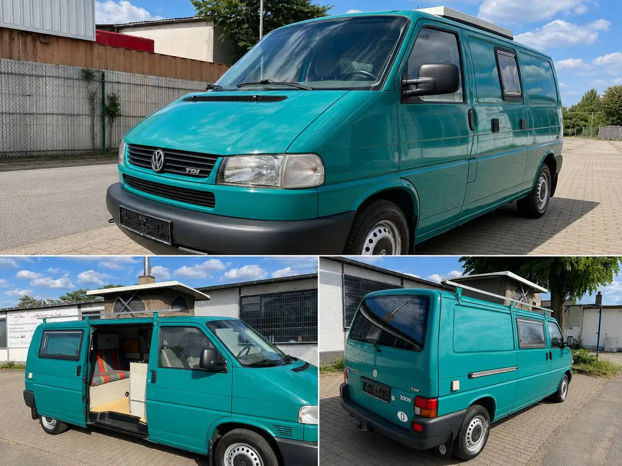 Volkswagen T4 Camper I Hochdach I Bett I Küche I 2.5 TDI in guten und gepflegten Zustand, foto 2