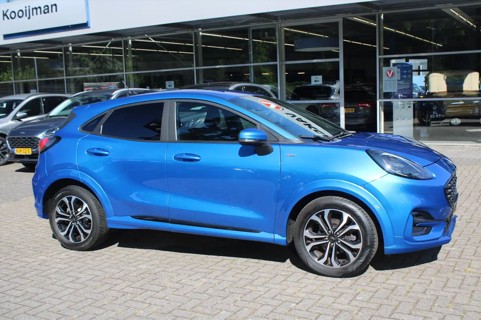Ford Puma 1.0i Ecoboost Hybrid 125pk ST-Line, Winter en Comf Blauw - 2