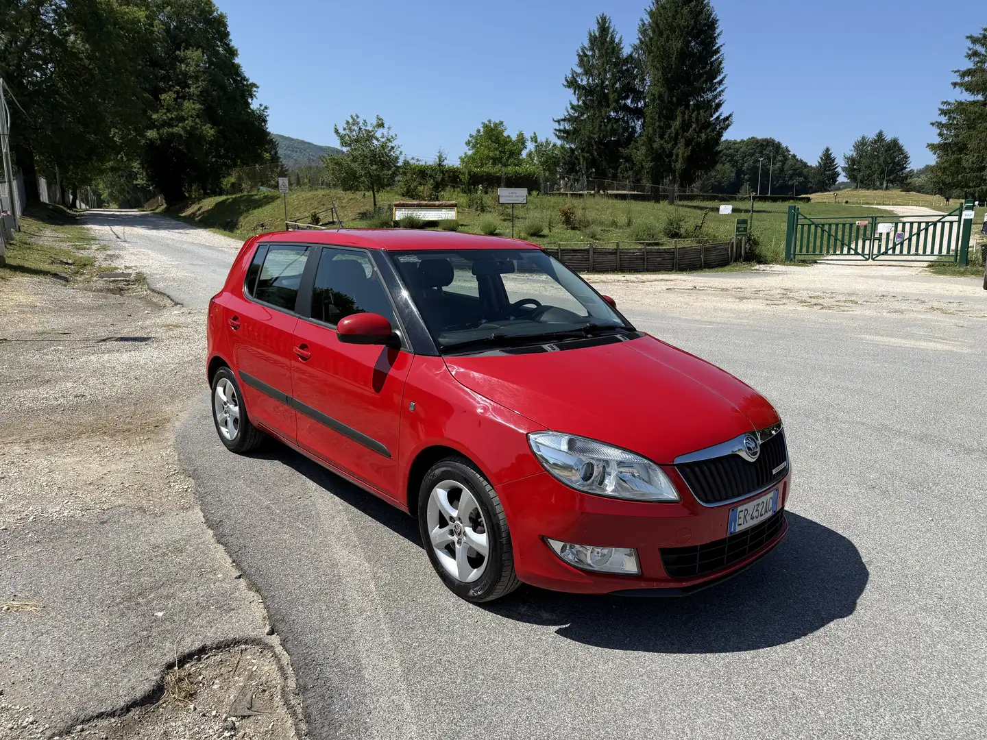 Skoda Fabia Wagon 1.2 tdi cr Greenline 75cv Rosso - 1