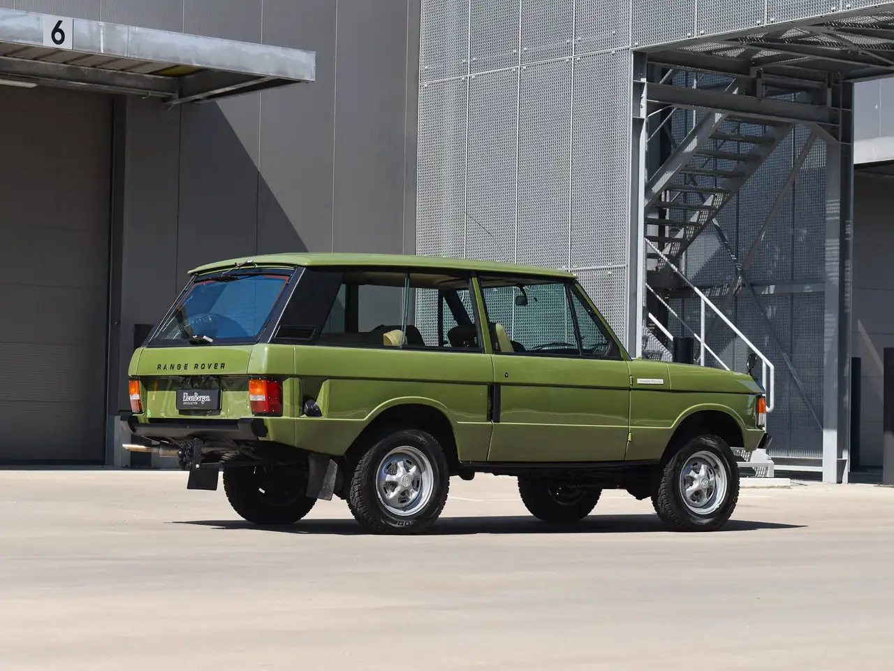 Land Rover Range Rover Classic V8 / Warwick Green / Restored / Suffix D, foto 3