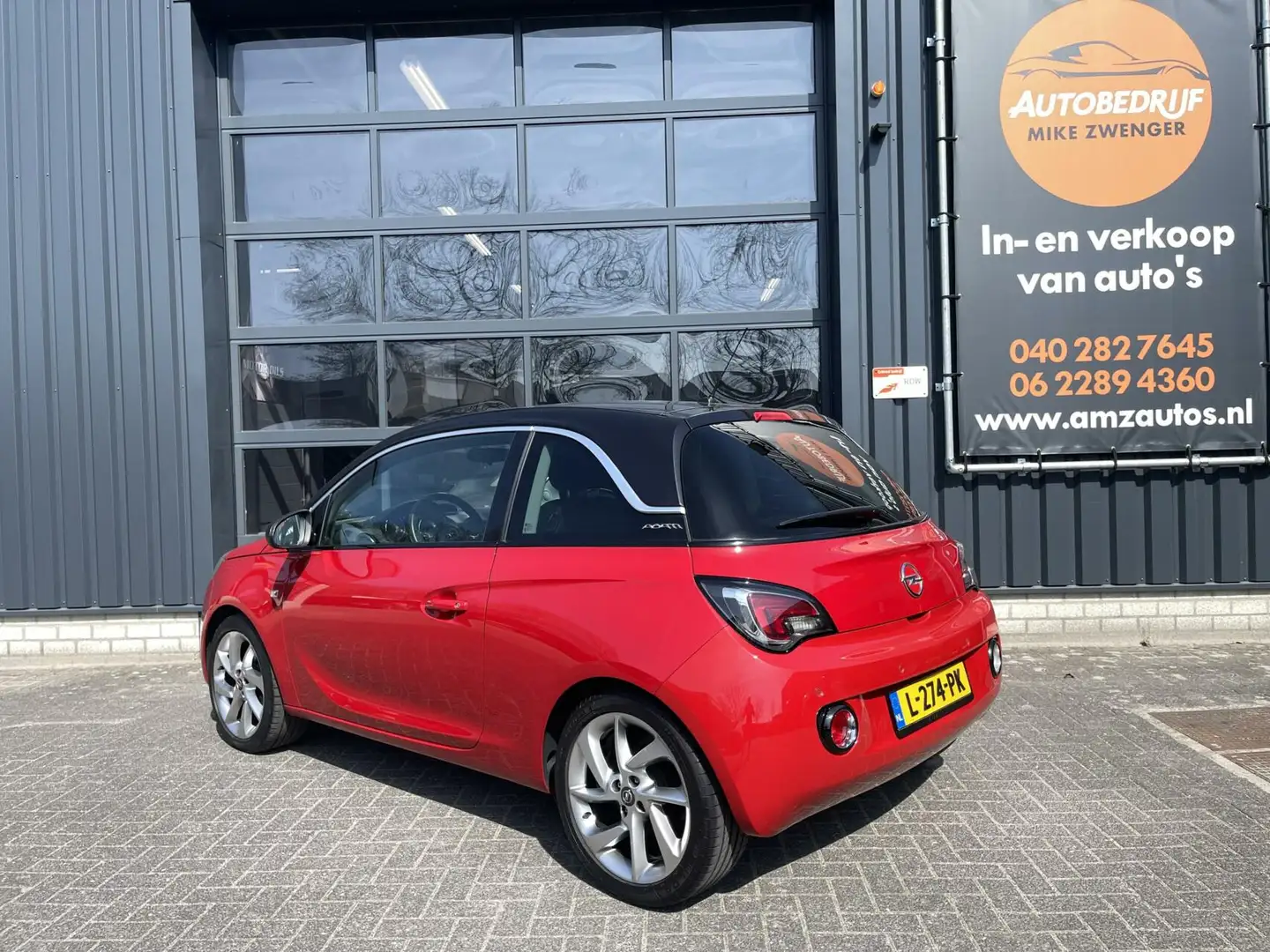 Opel Adam 1.4 Glam NAVIGATIE|STOELVERWARMING|CRUISE CONTROL| Rouge - 2