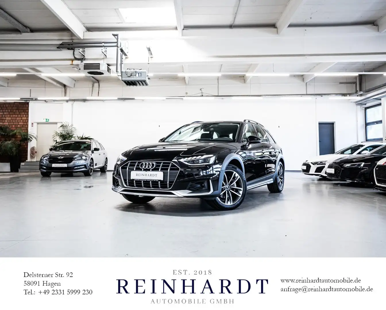 Audi A4 allroad 40TDi Q 18Z/MATRIX/CARPL./AHK/KAM/VC Černá - 1