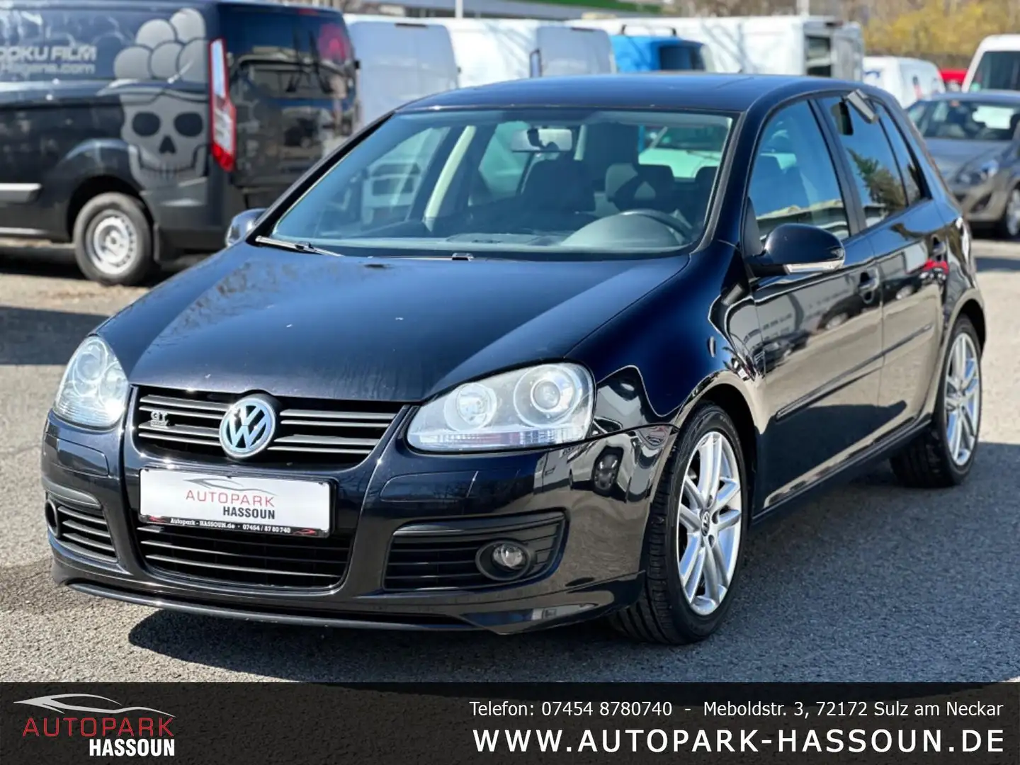Volkswagen Golf V GT Sport TÜV 07/26 Xenon Navi FSE Klimaaut. Nero - 1