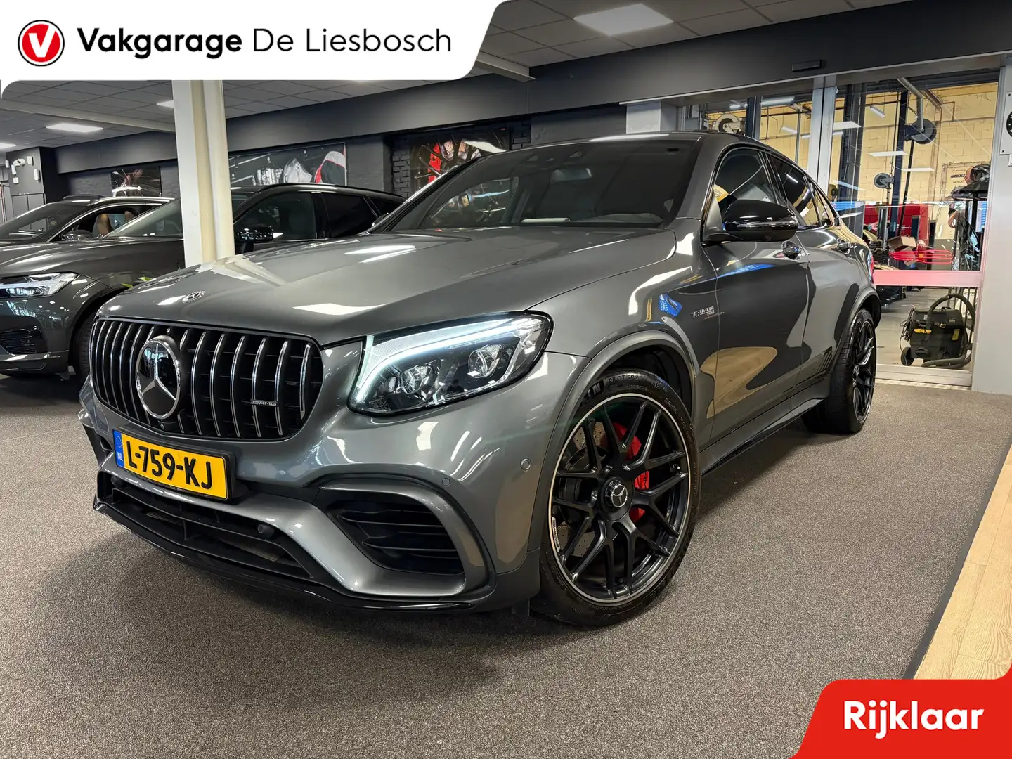 Mercedes-Benz GLC 63 AMG Coupé S 4MATIC+ edition 1/schuifdak/schaalstoelen/ Grijs - 2