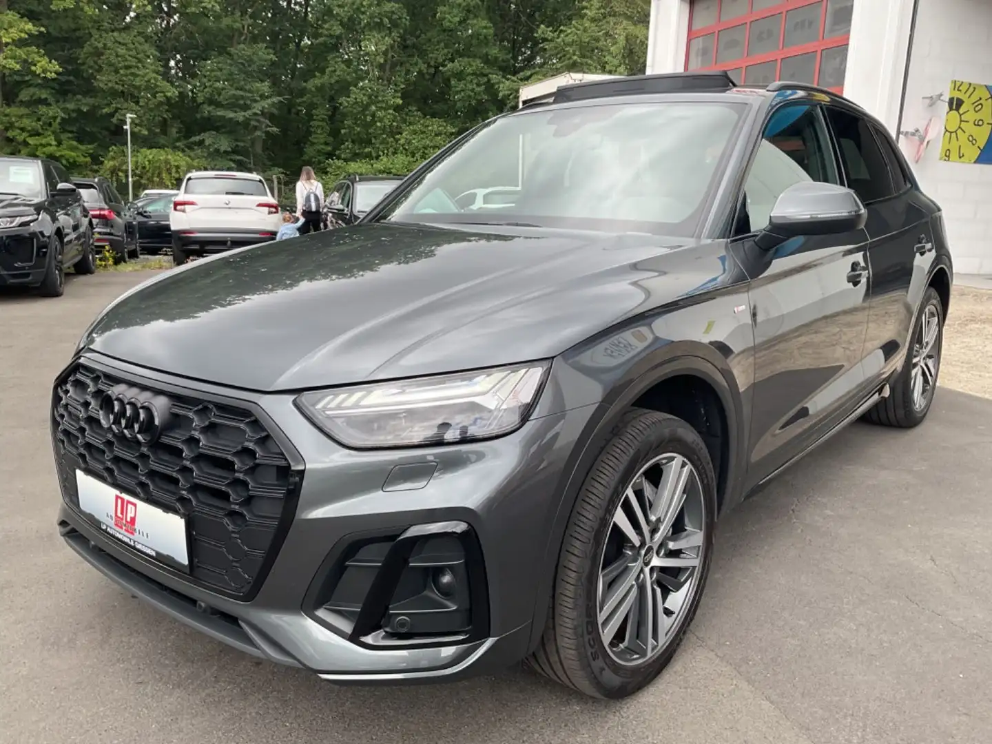 Audi Q5 40 TDI Pano Quattro S Line Memory Standheiz. Сірий - 1