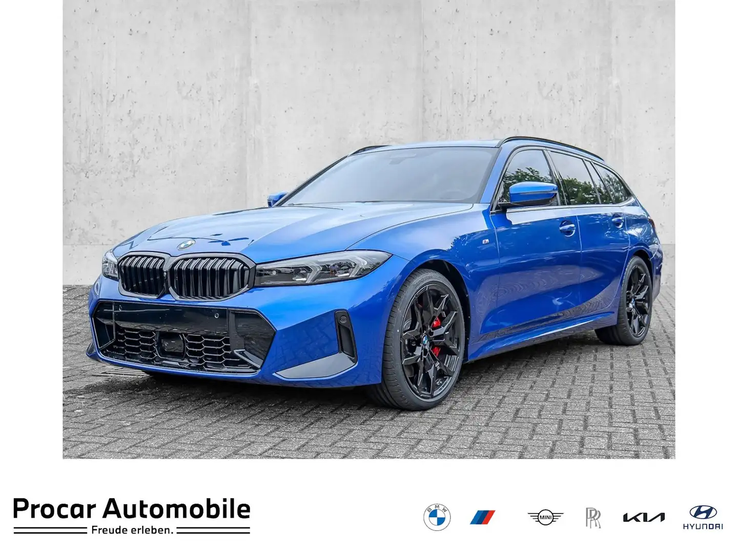 BMW 320 d M Sport Pro PANO LED LM19 NAVI Blau - 1