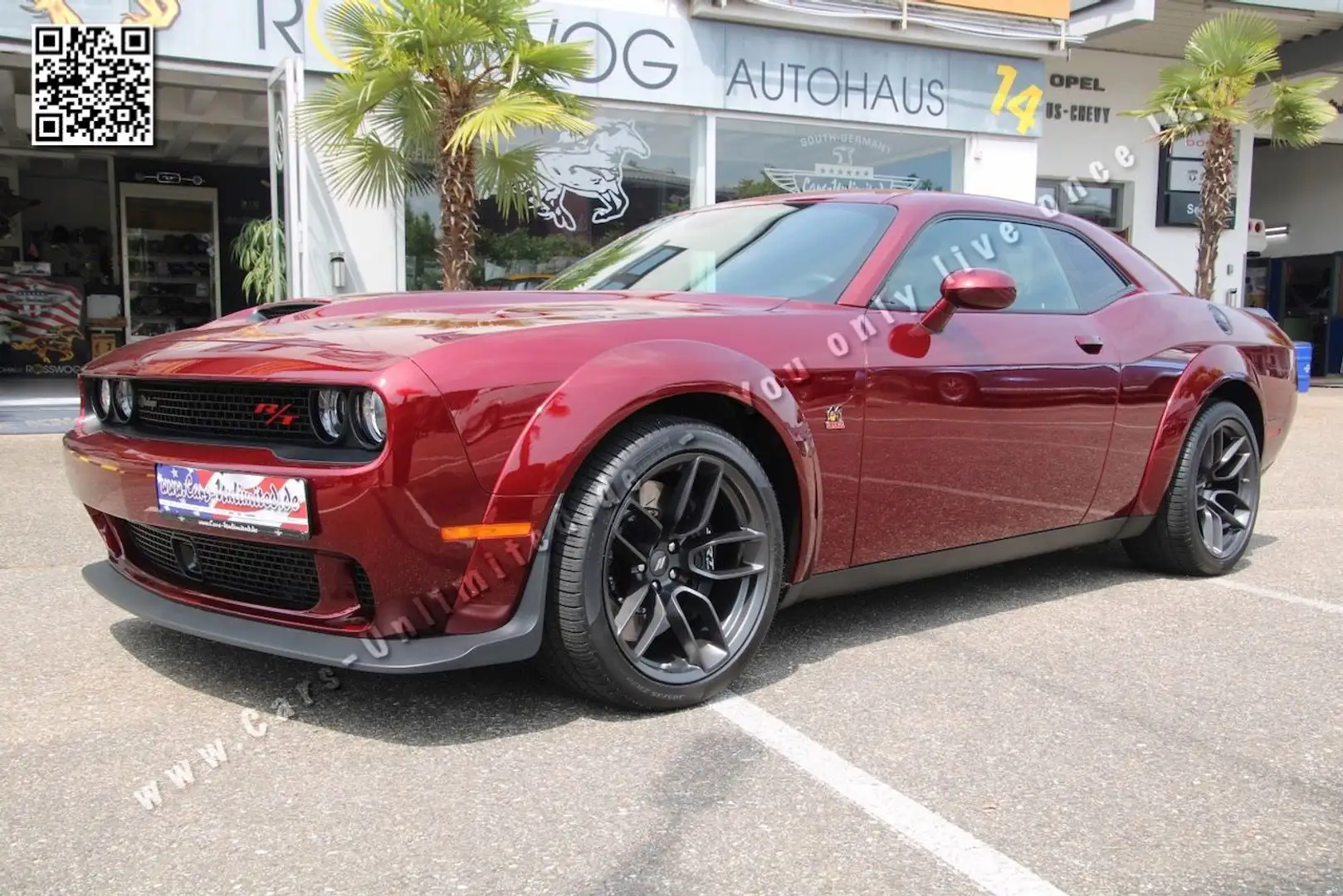 Dodge Challenger 6.4-V8 SRT / Scat-Pack - Widebody wie NEU Rot - 1