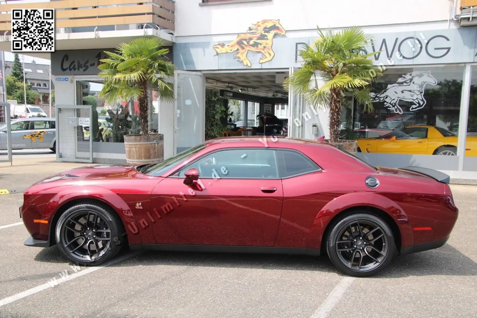 Dodge Challenger 6.4-V8 SRT / Scat-Pack - Widebody wie NEU Rot - 2