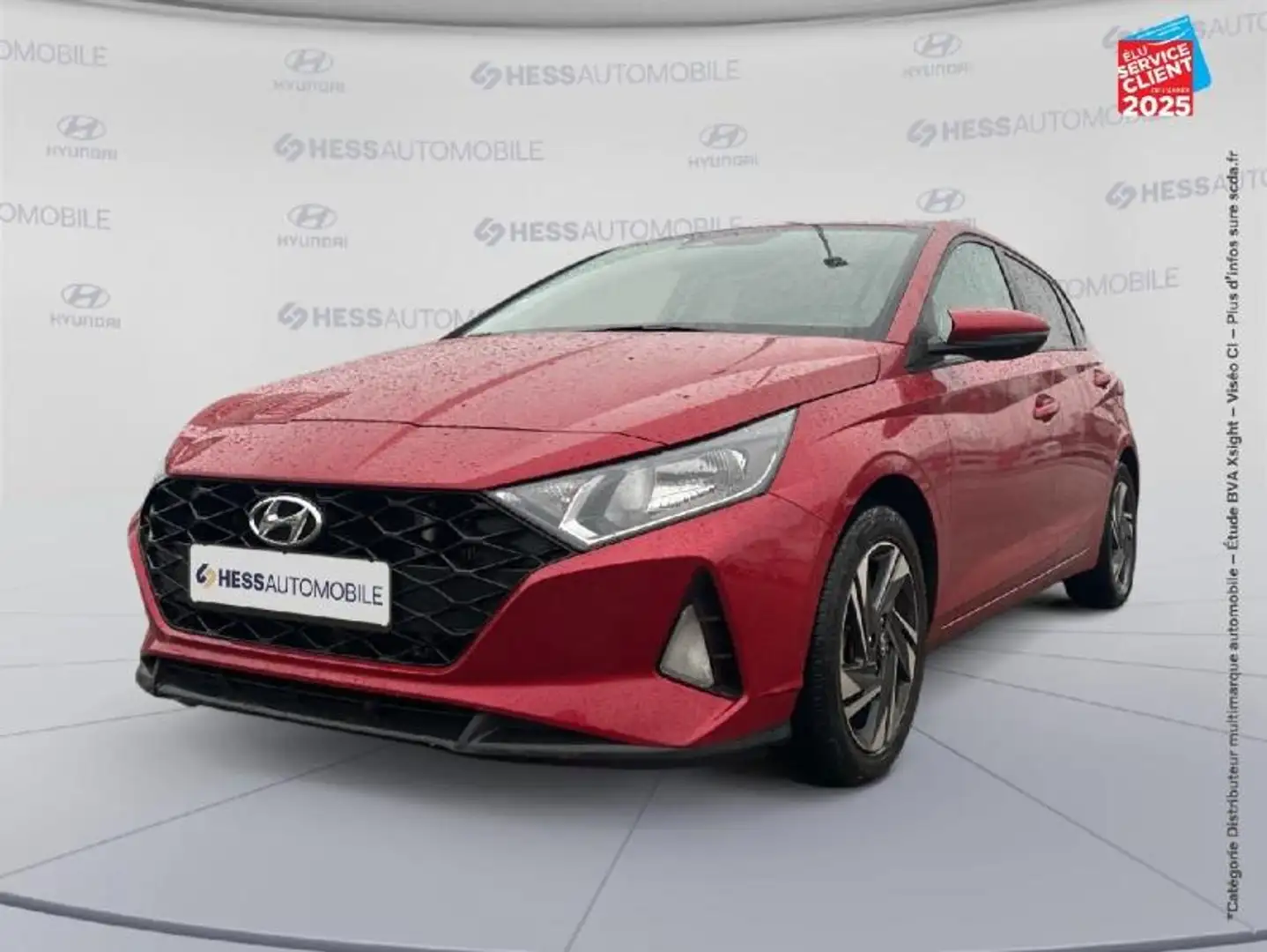 Hyundai i20 1.0 T-GDi 100ch Hybrid Intuitive DCT-7 Camera Rouge - 1