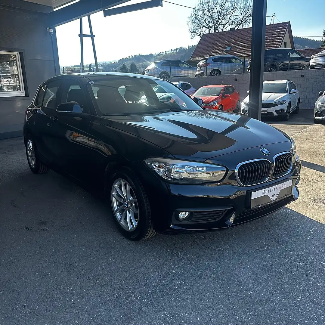 BMW 114 d Advantage Schwarz - 2