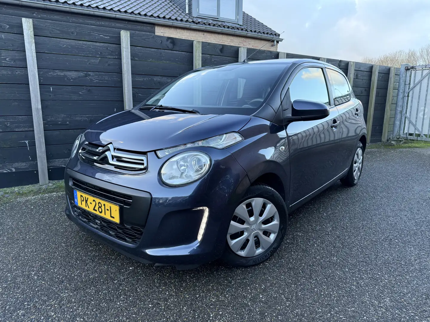 Citroen C1 1.0 e-VTi Feel airco, elek. ramen Blau - 1