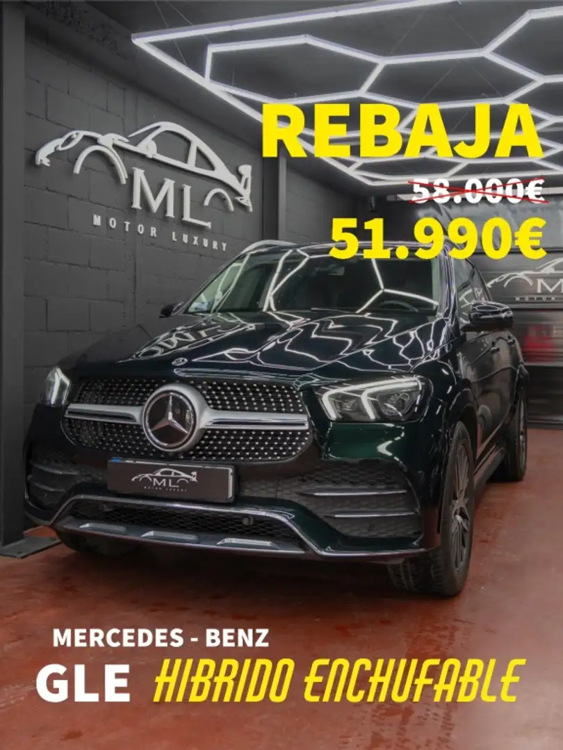 Mercedes-Benz GLE 350 350de 4Matic Aut. Vert - 1