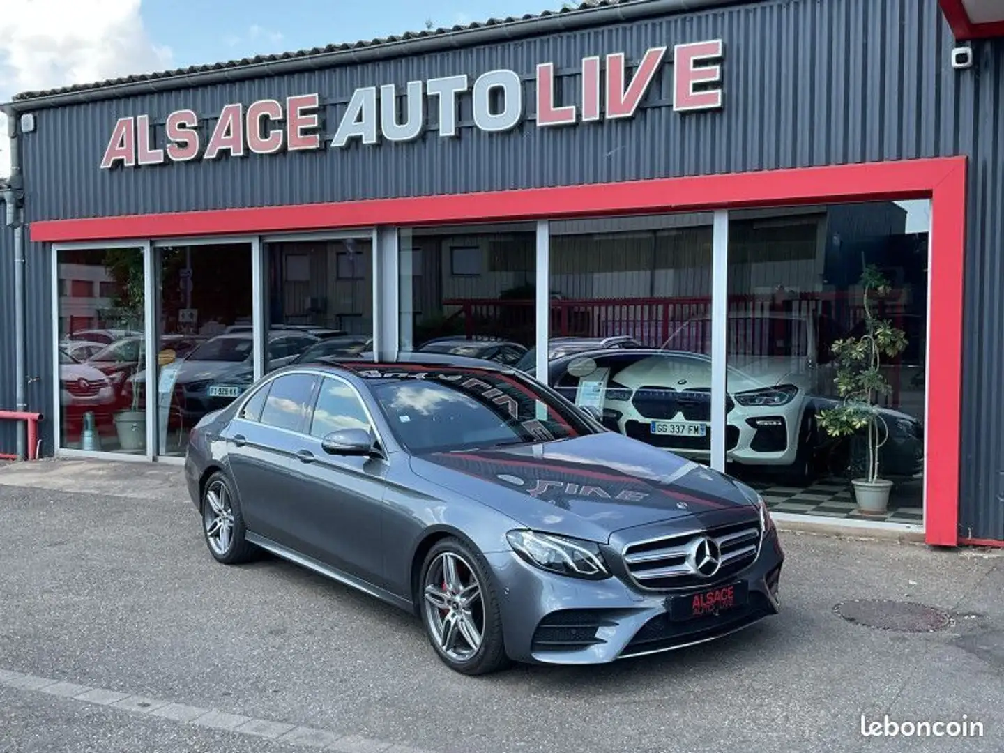 Mercedes-Benz E 220 Mercedes 220 D 194CH SPORTLINE 9G-TRONIC Gris - 1