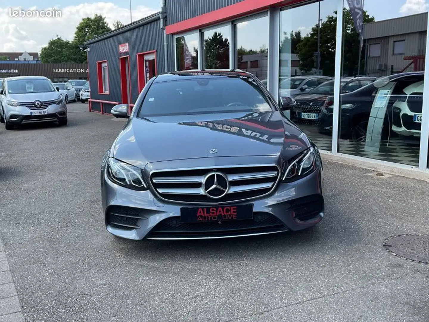 Mercedes-Benz E 220 Mercedes 220 D 194CH SPORTLINE 9G-TRONIC Gris - 2