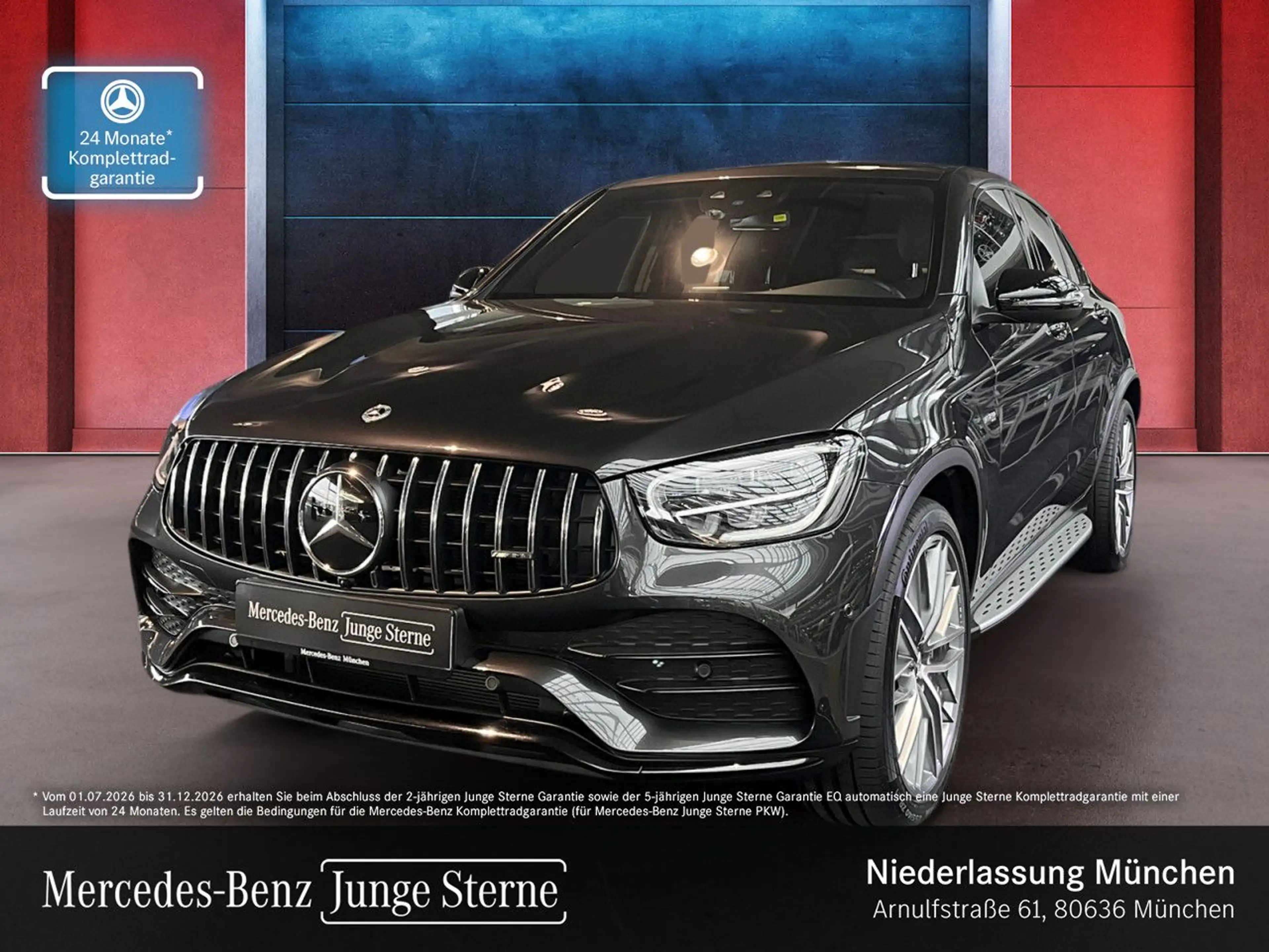 Mercedes-Benz GLC 43 AMG GLC 43 Coupé 4M AMG+NIGHT+AHK+LED+FAHRASS+KAMERA