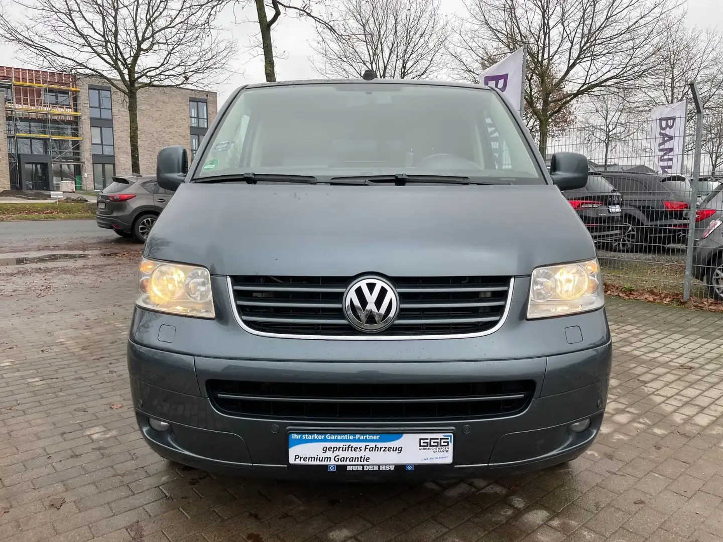Volkswagen T5 Multivan 2.5 Atlantis Stand-H. S-Dach Kamera Gris - 2