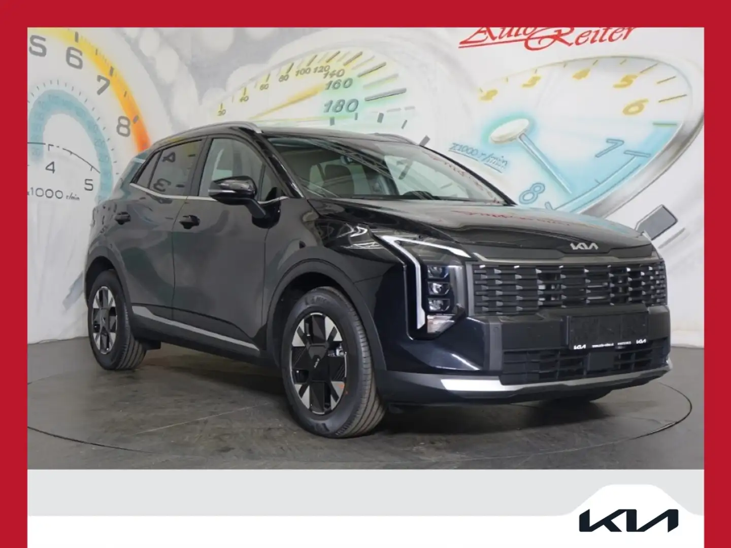 Kia Sportage 1,6 TGDI Silber DCT *LED, LENKRADHEIZUNG, NAVI* Schwarz - 1