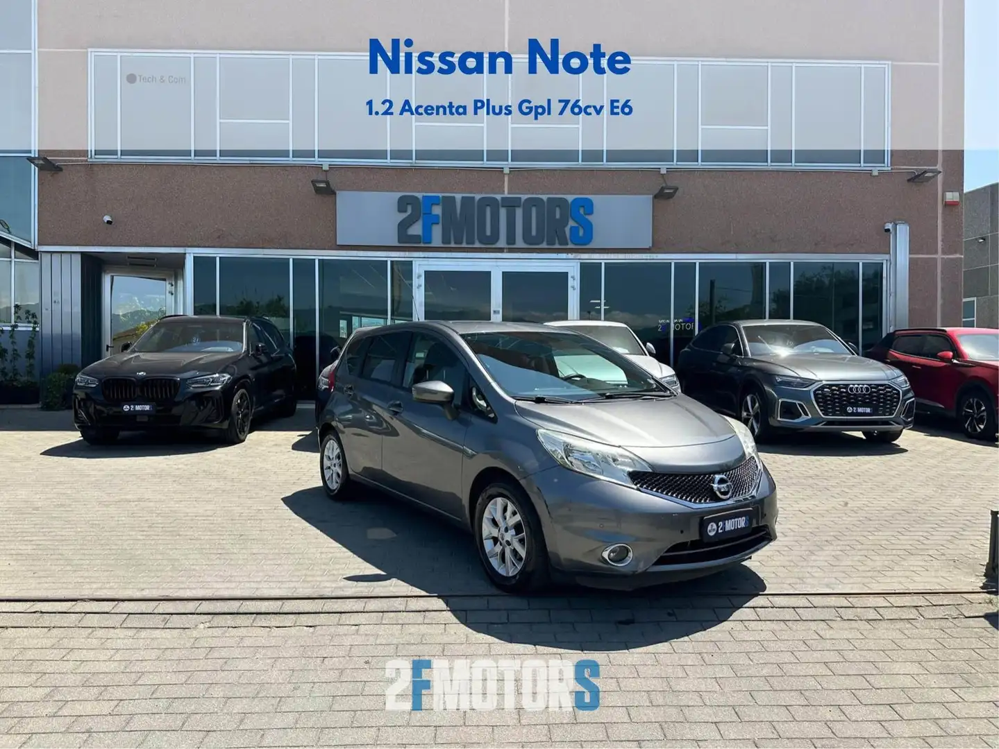 Nissan Note 1.2 Acenta Plus Gpl 76cv E6 Gris - 1