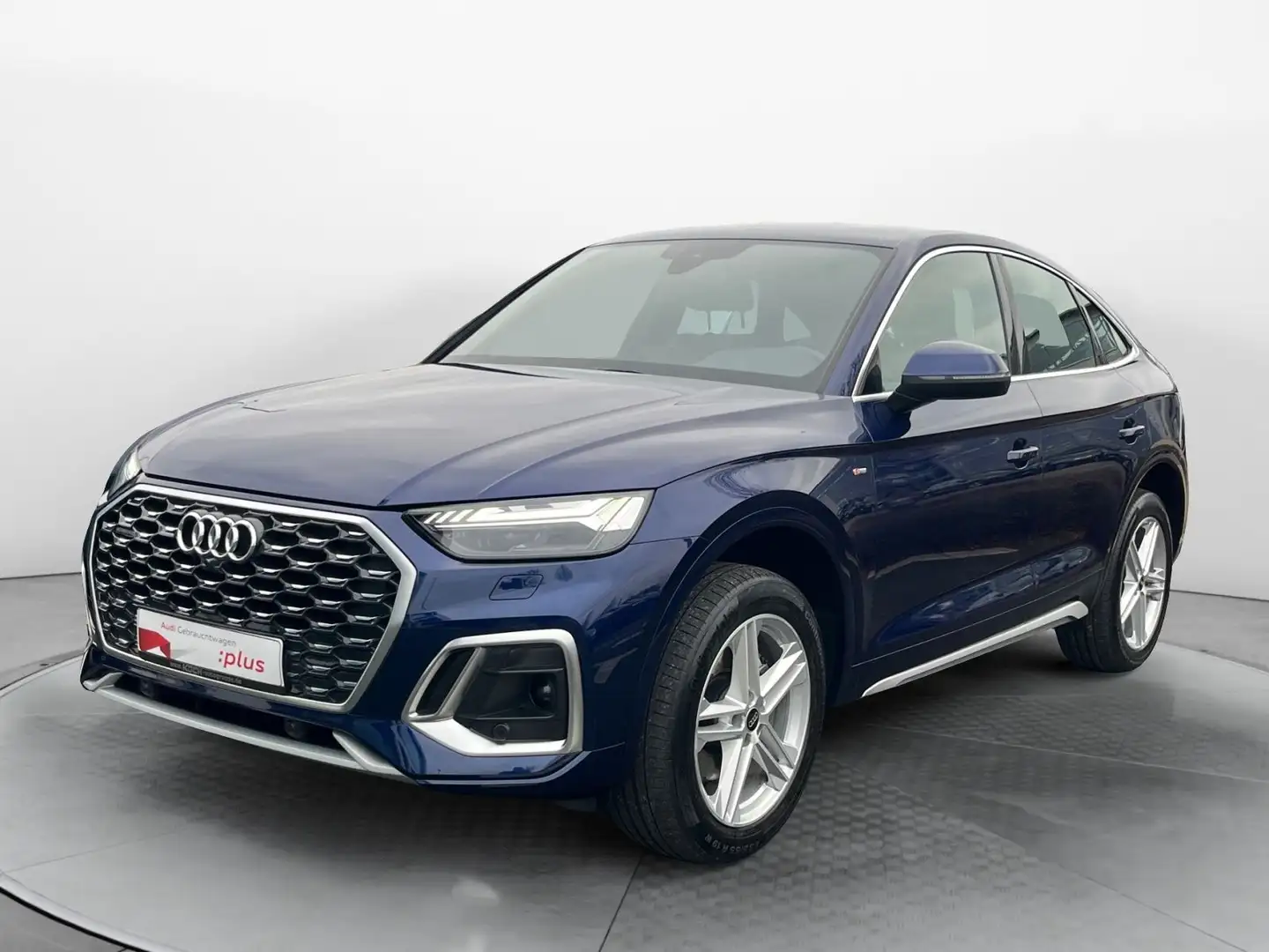 Audi Q5 40 TDI q. S-Tronic S-Line 2x, Matri Blau - 2