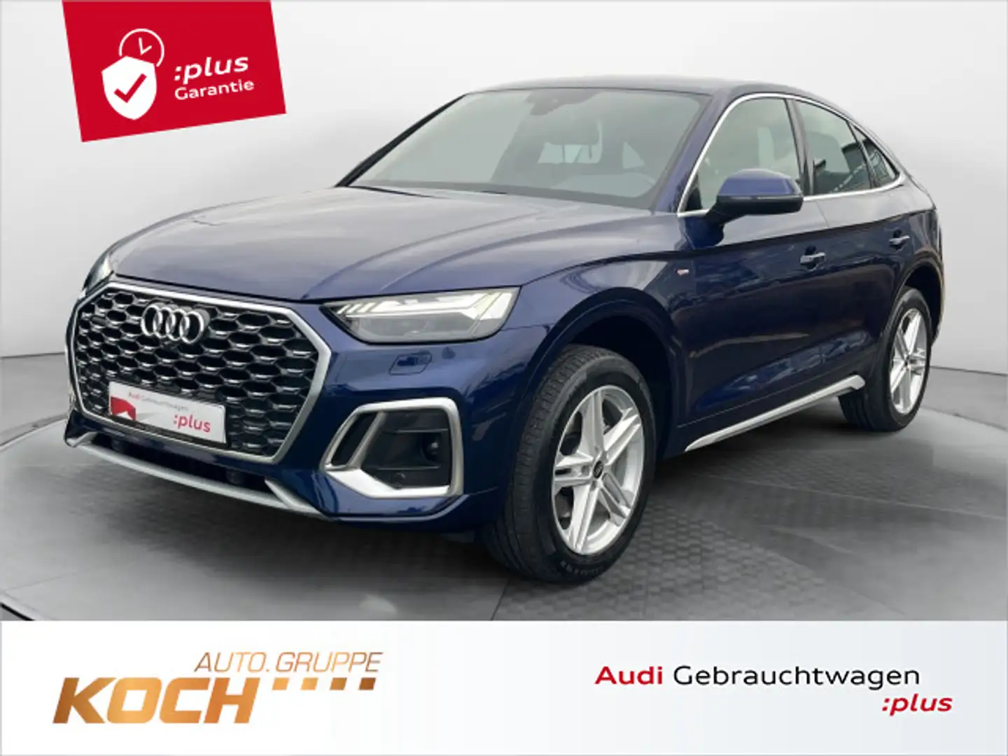 Audi Q5 40 TDI q. S-Tronic S-Line 2x, Matri Blau - 1