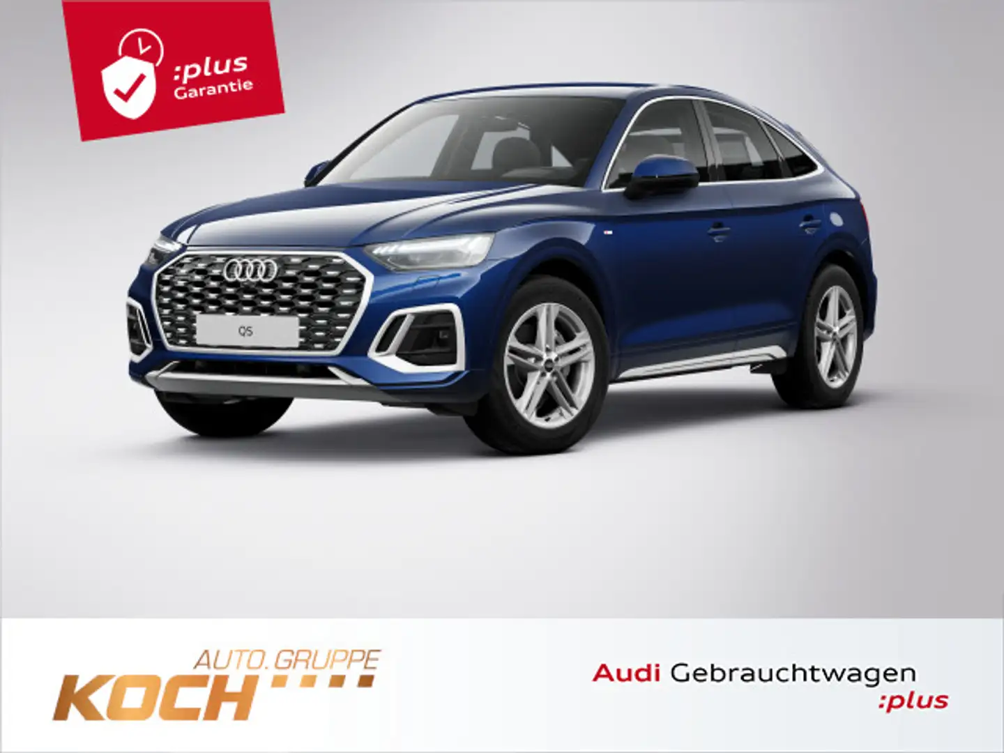 Audi Q5 40 TDI q. S-Tronic S-Line 2x, Matri Blau - 1