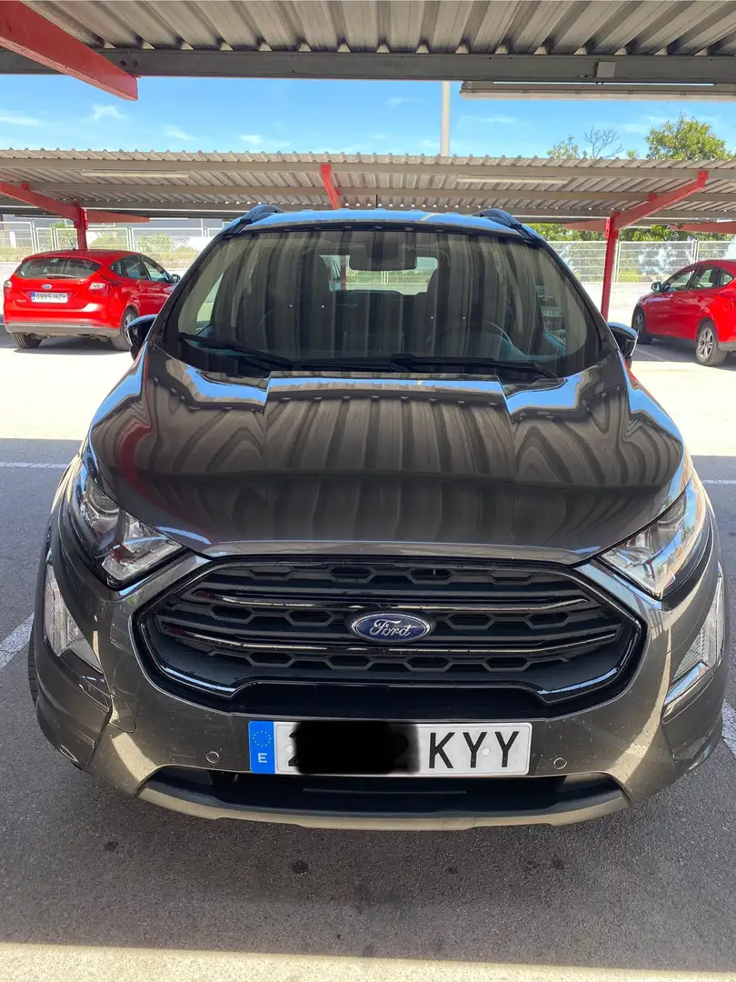 Ford EcoSport EcoSport 1.0 EcoBoost ST Line 125  Black Edition Gris - 2
