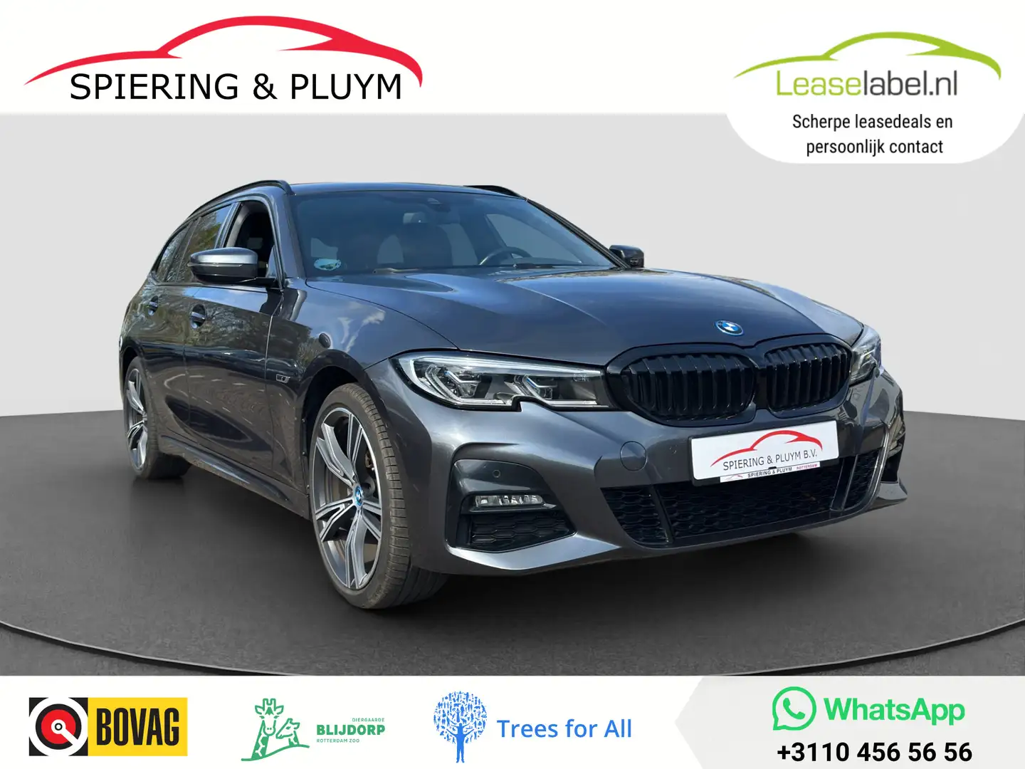 BMW 320 3-serie Touring 320e High Executive M-Sport | Head Gris - 1