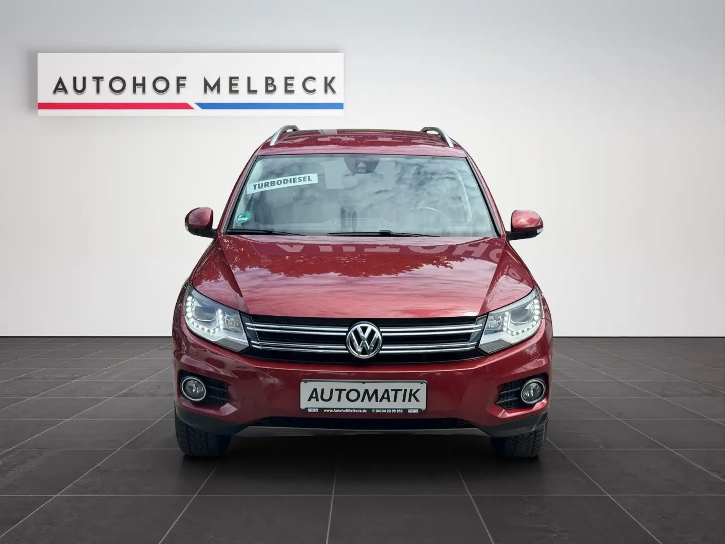 Volkswagen Tiguan Track & Style*AUTOMATIK*BI-XENON*4MOTION* Rot - 2