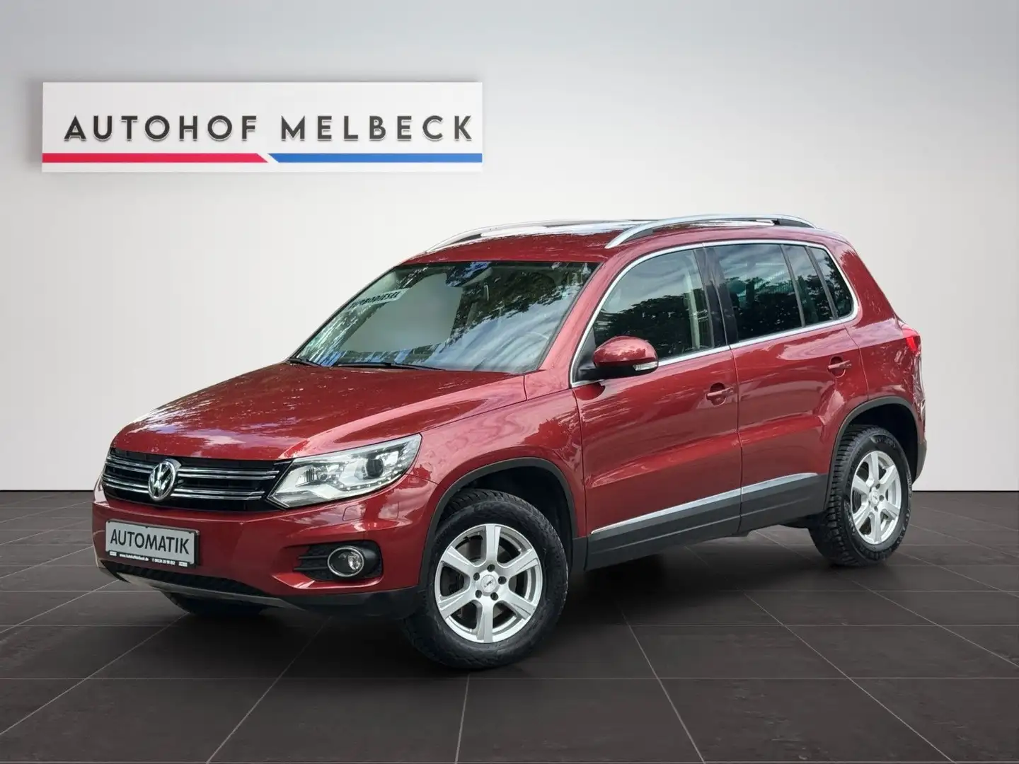 Volkswagen Tiguan Track & Style*AUTOMATIK*BI-XENON*4MOTION* Rot - 1