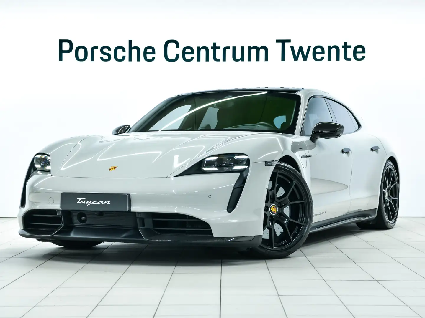 Porsche Taycan Turbo S Sport Turismo Gris - 1
