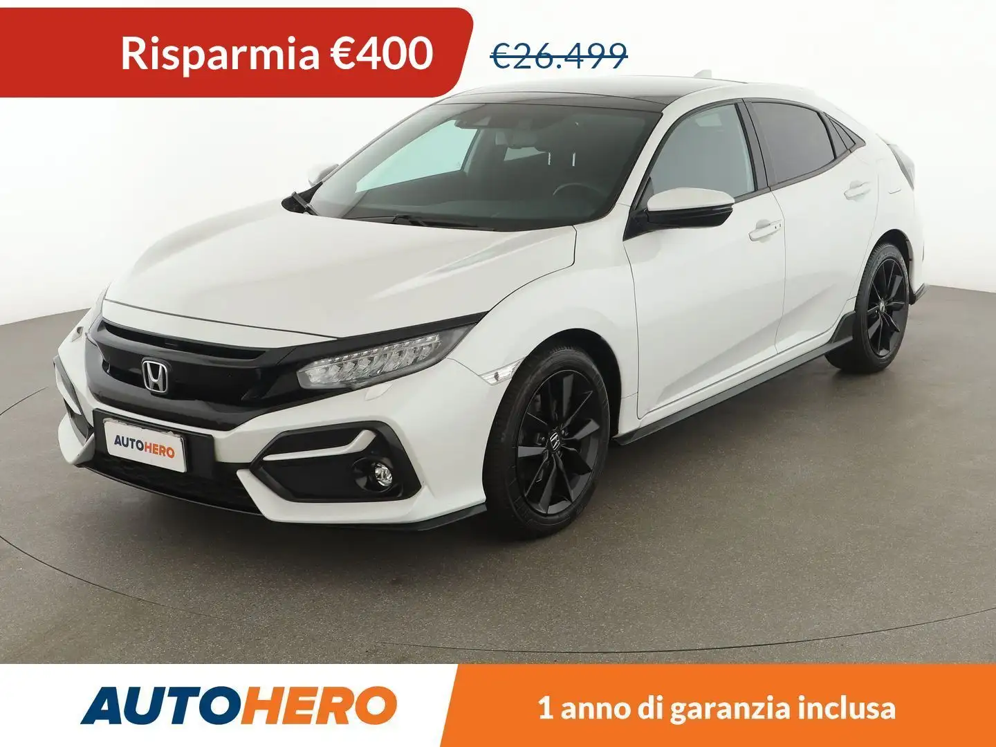 Honda Civic 1.5 VTEC Sport Plus Blanc - 1