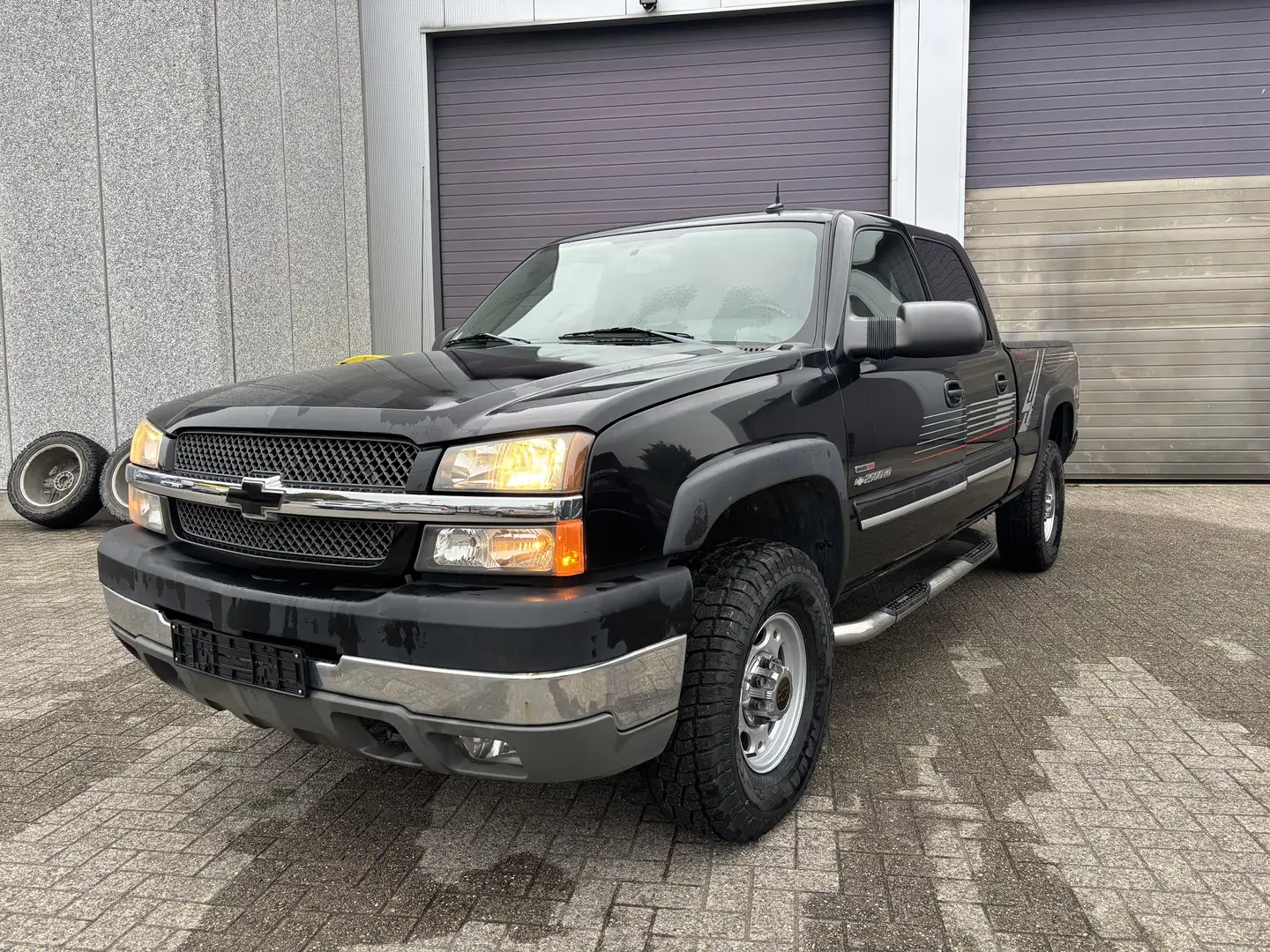 Chevrolet Silverado 2500 heavy duty 6.6 v8 diesel Zwart - 2