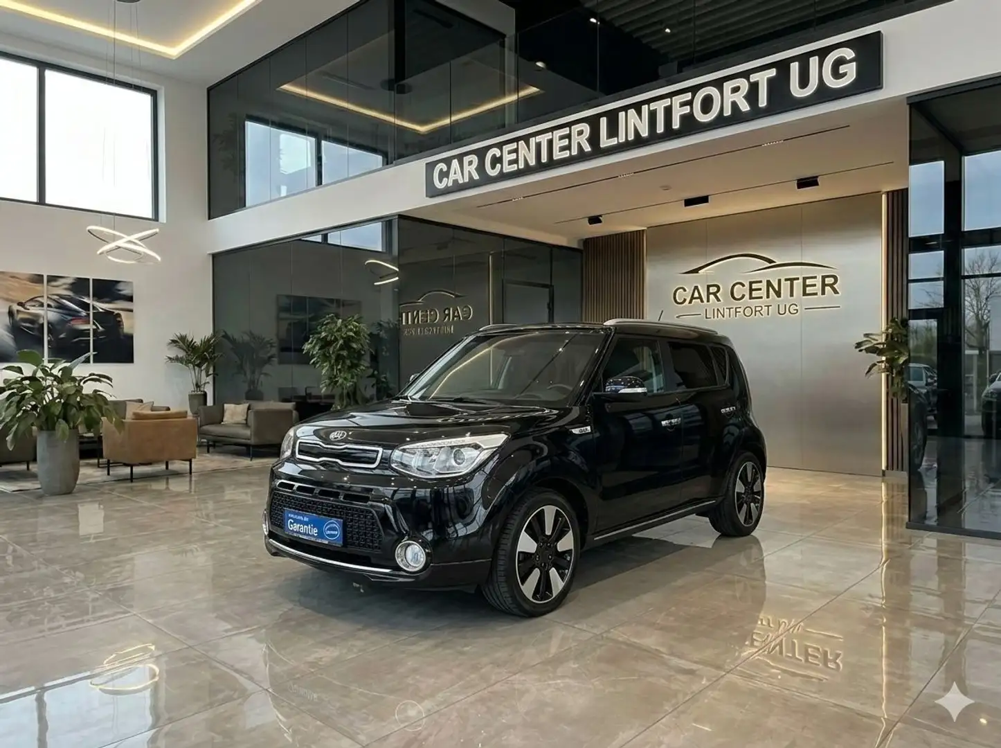 Kia Soul 1.6 Diesel/Leder/PANO/Autom./Kamera/1.Hd/ Schwarz - 1