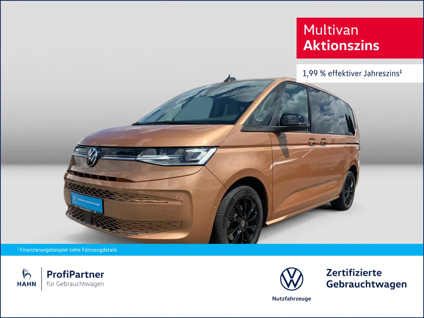 Volkswagen T7 Multivan T7 Multivan LIFE 2,0TSI 150kW TRAVEL MATRIX NAVI Orange - 1