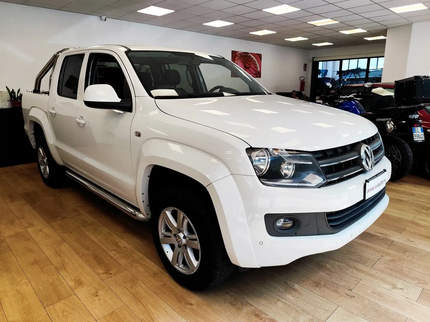 Volkswagen Amarok DC 2.0 bitdi 4motion inseribile 180cv UNICOPROP. Bianco - 2